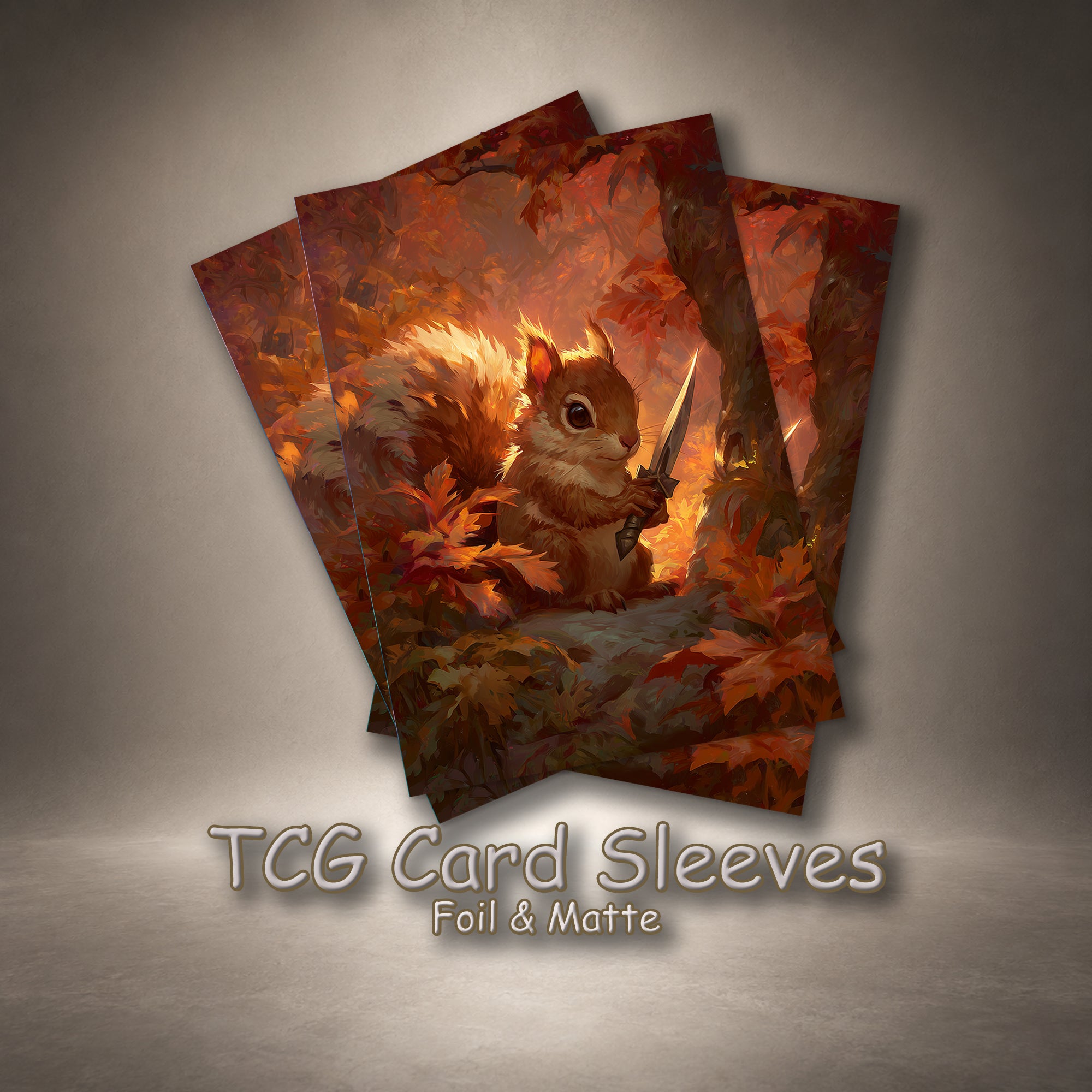 Squirrel Warrior TCG Card Sleeves