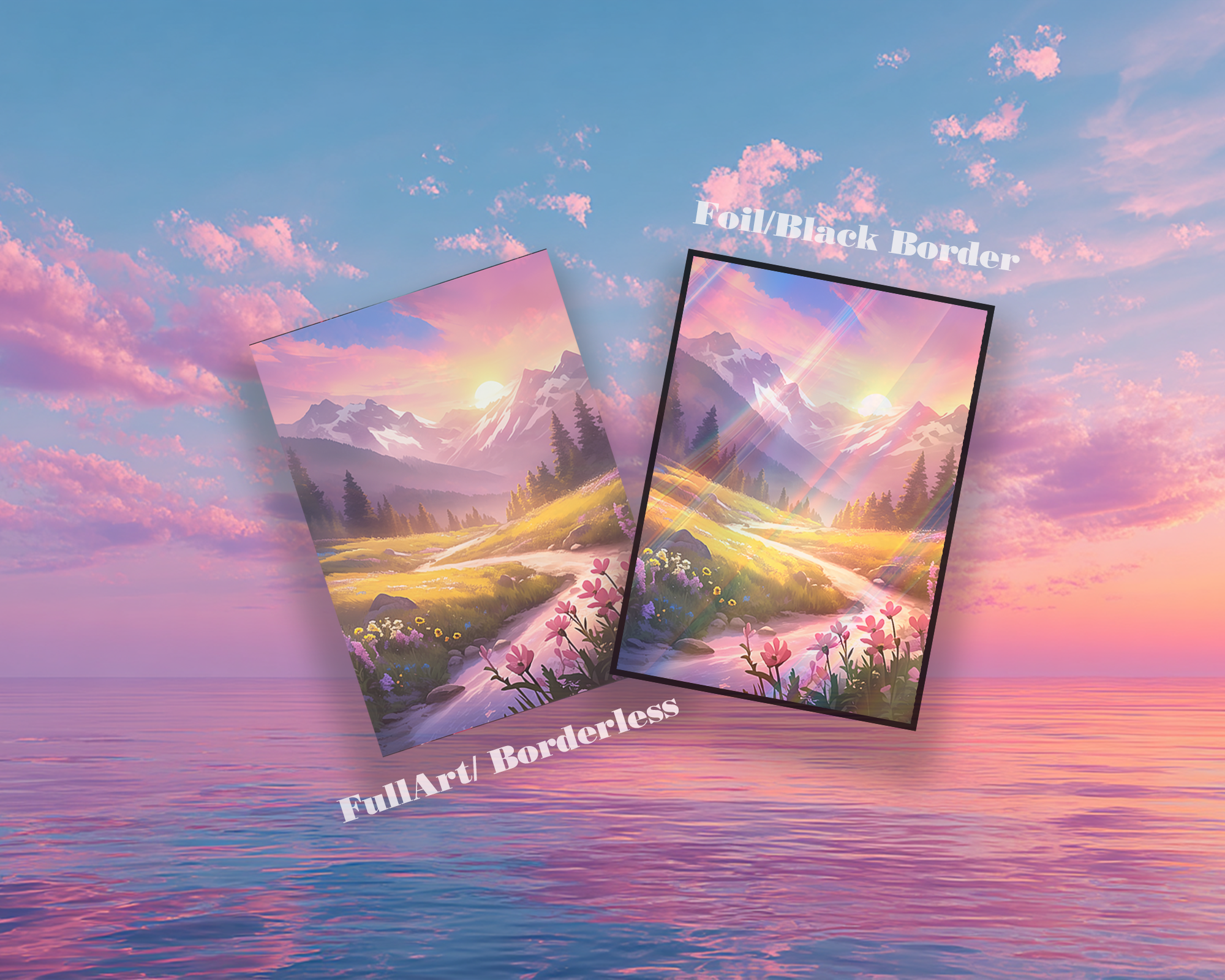 Art Butterfly Card Sleeves