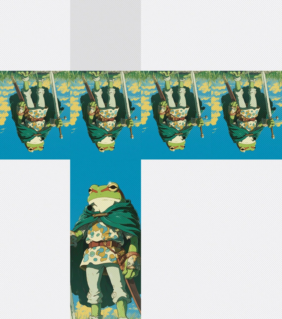 Cape Frog Deck Box - Anime style, 200 Storage Collectible Deck Boxes, Custom Leather Deck Boxes
