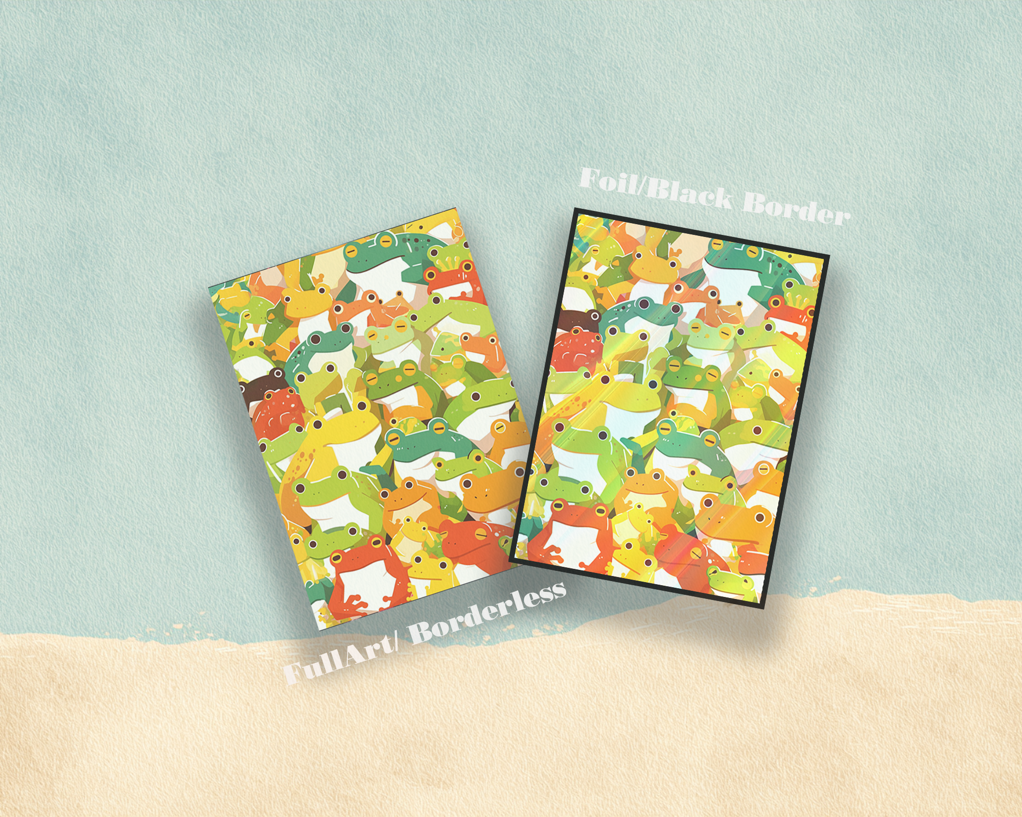 cute frogs Card Sleeves