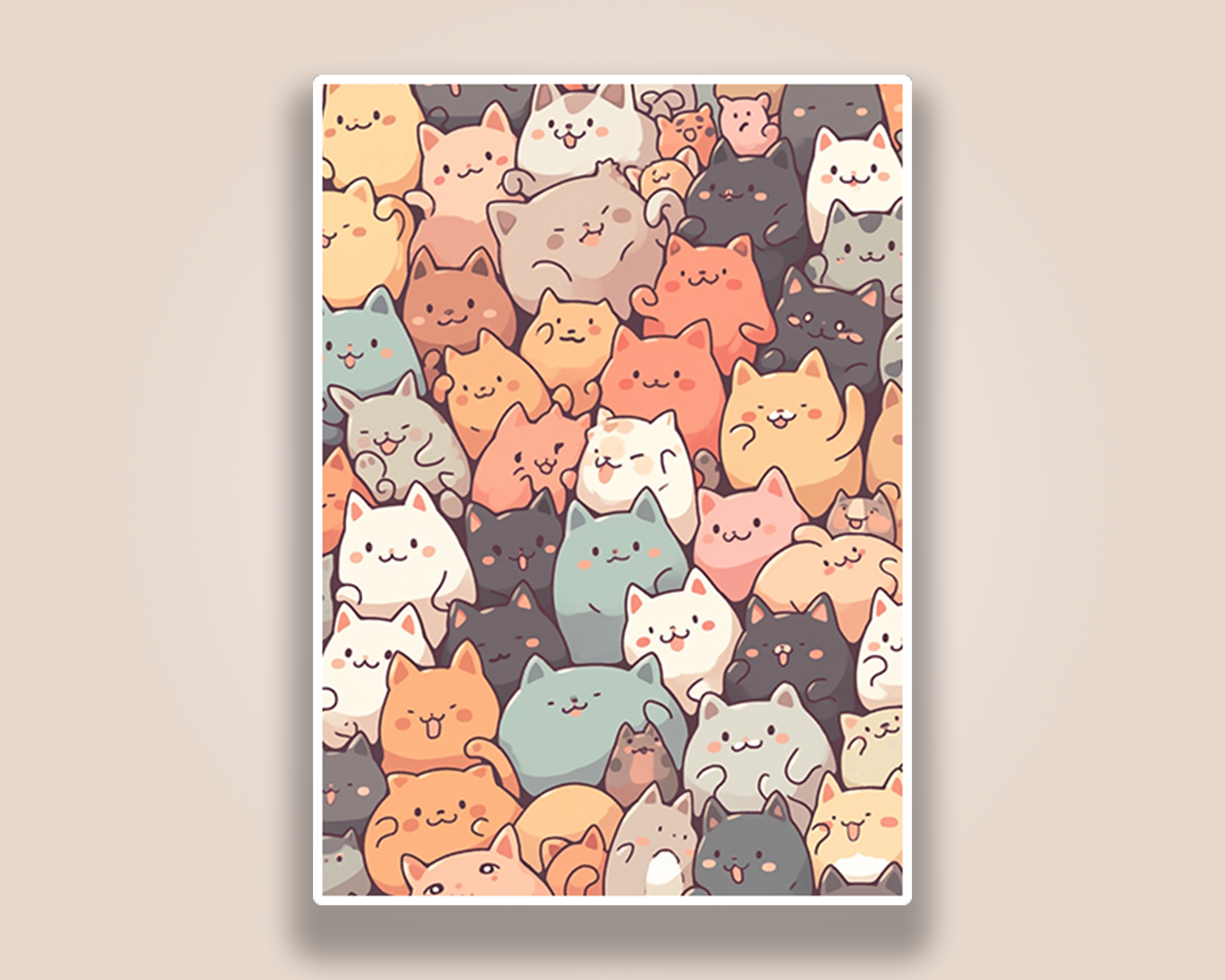 isle of cats card sleeves Doodle Cats Top Quality Card Sleeves! Suitable for Mtg Pokémon Lorcana