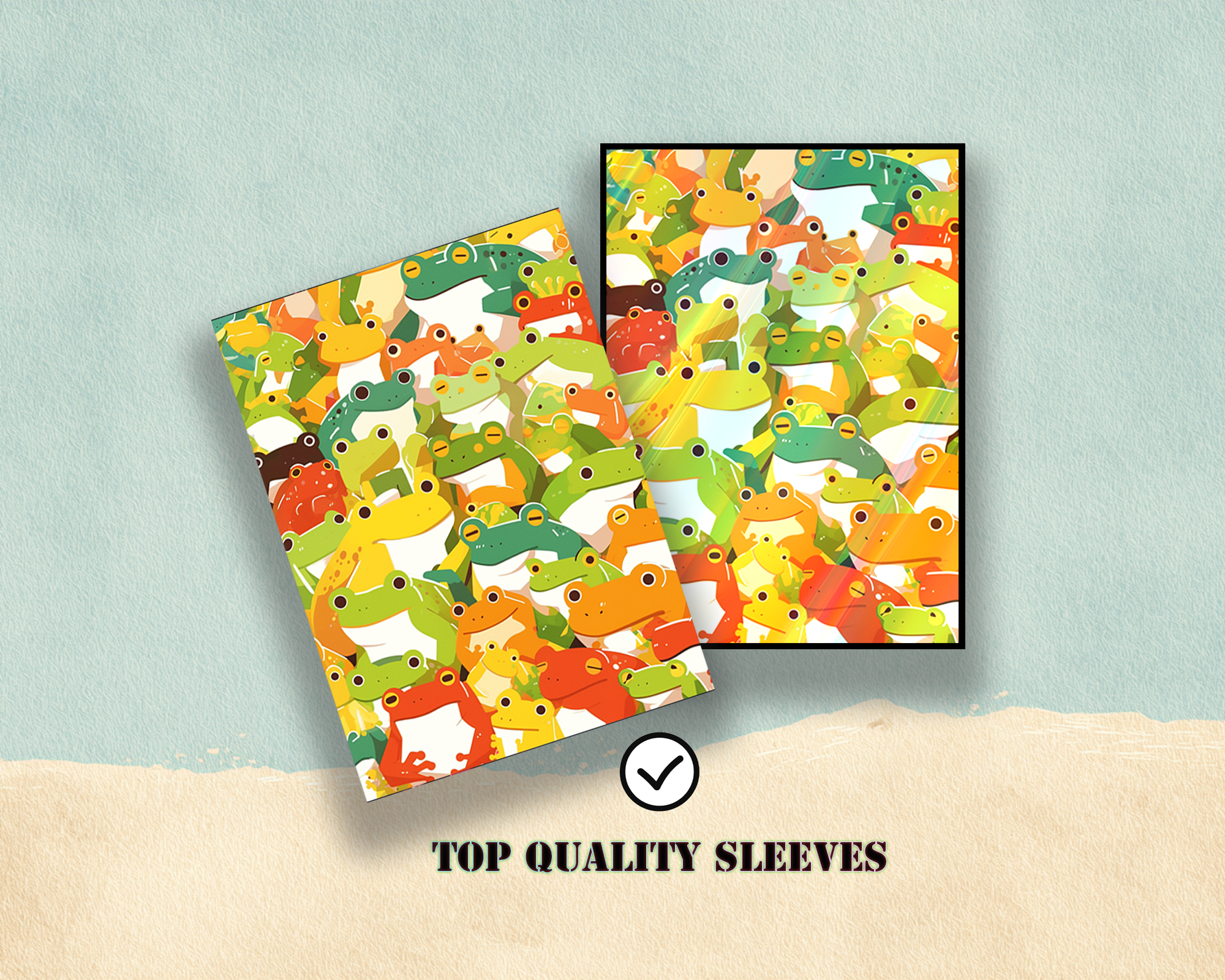 cute frogs Card Sleeves