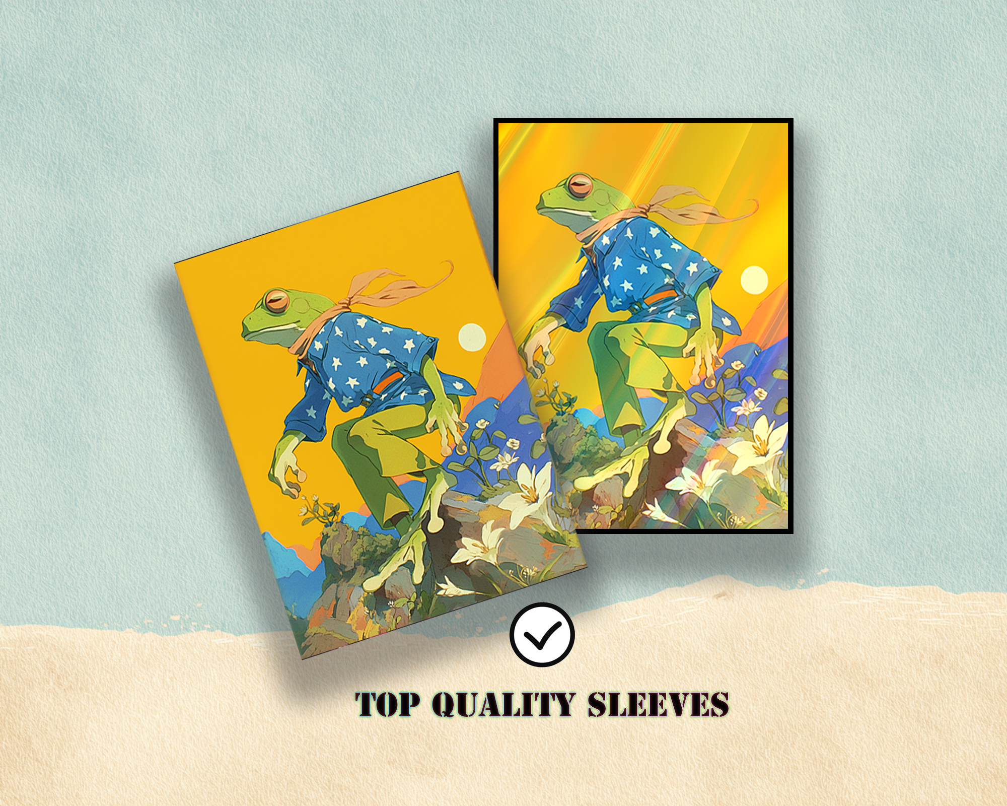 Fool Frog Card Sleeves