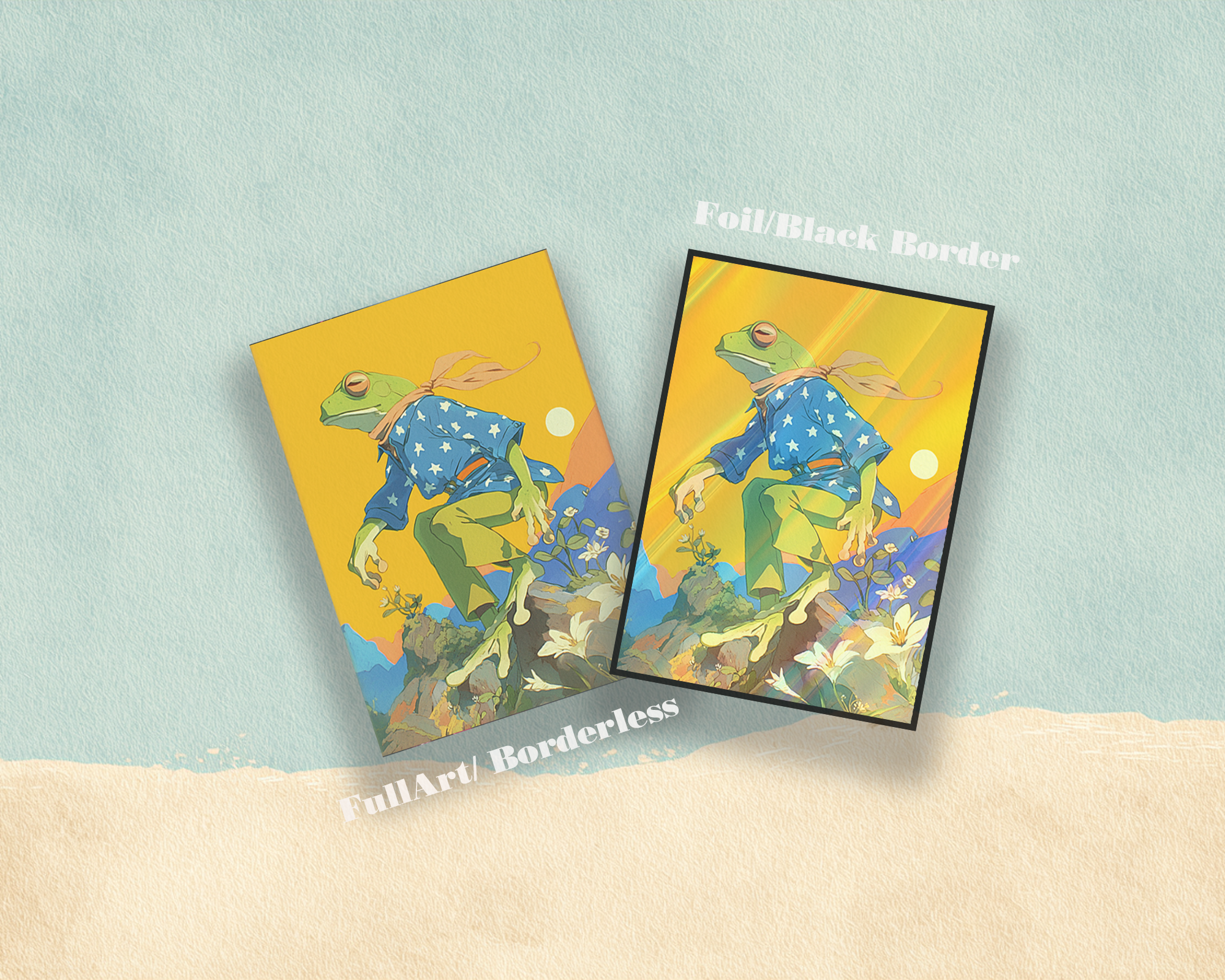 Fool Frog Card Sleeves