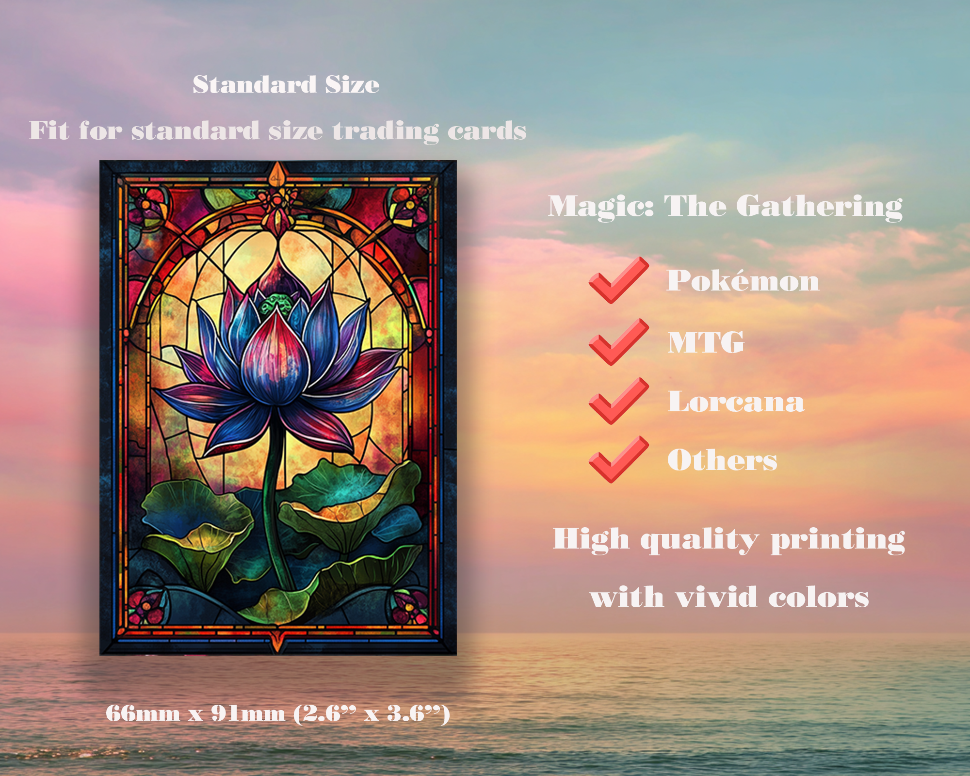 Dark lotus Card Sleeves