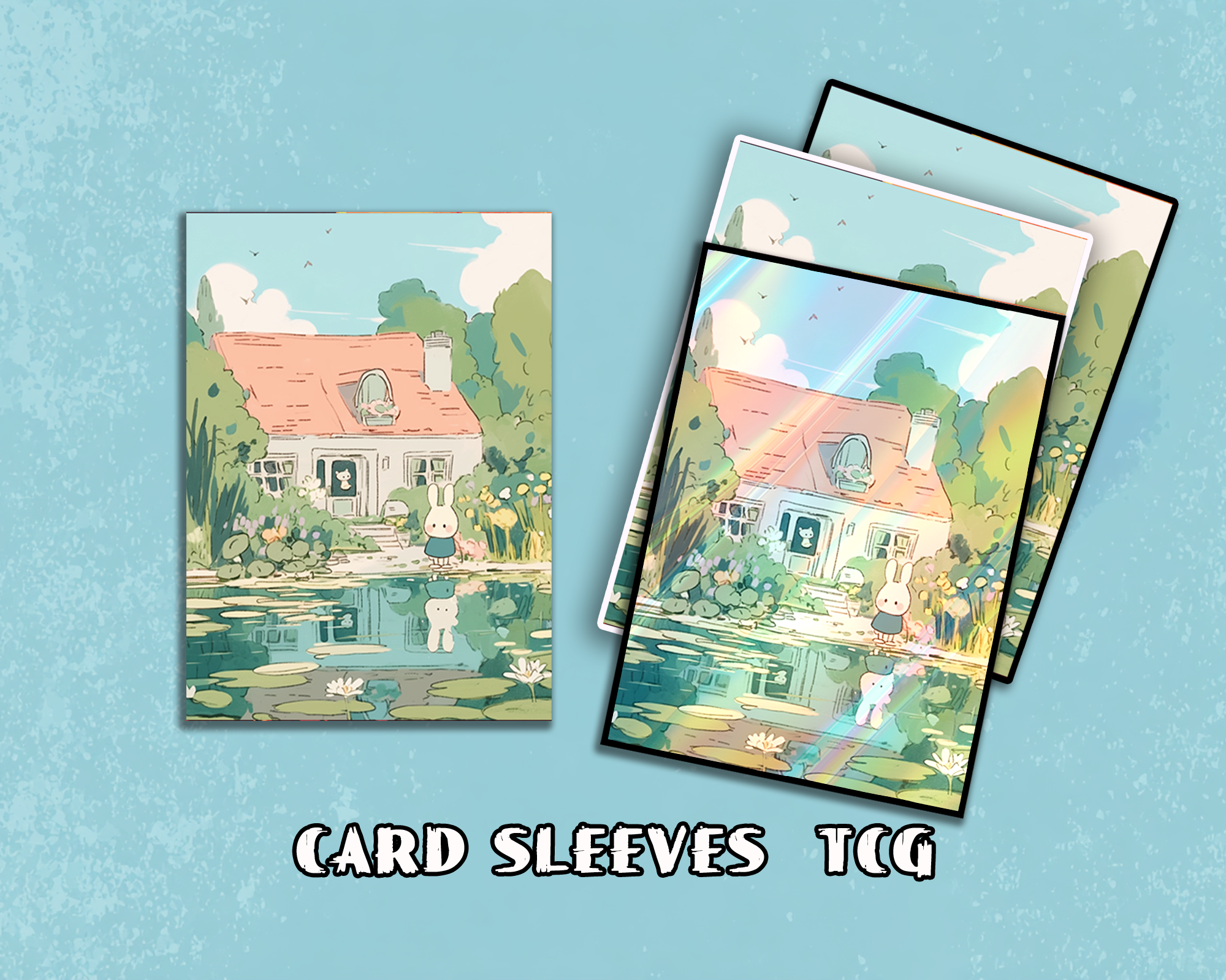 Cozy Cottage & Bunny Card Sleeves