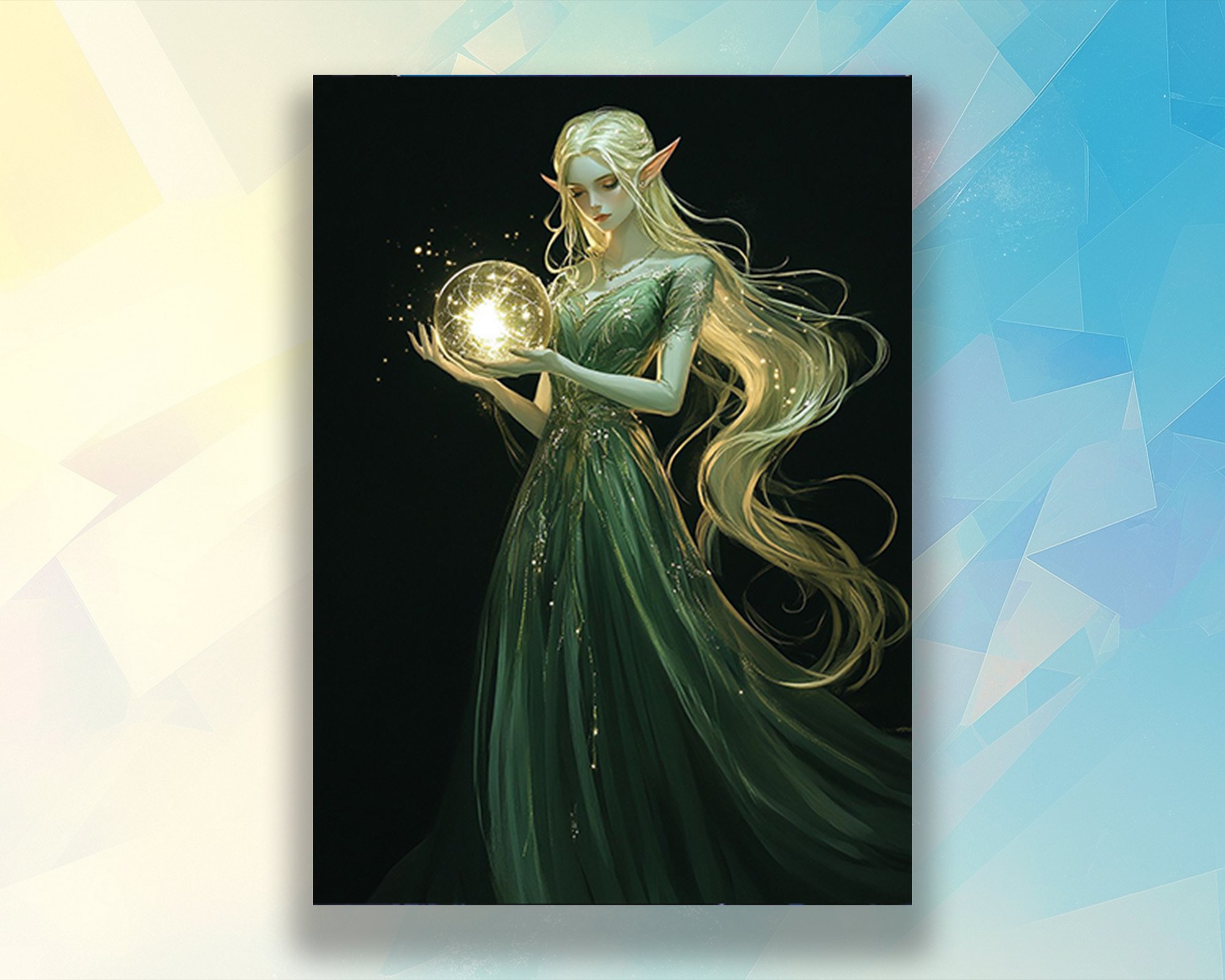Elf Woman Card Sleeves