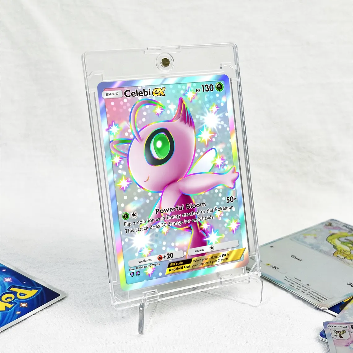 Celebi ex - Custom Full Art Pokémon Proxy Card | High-Quality TCG Alternative