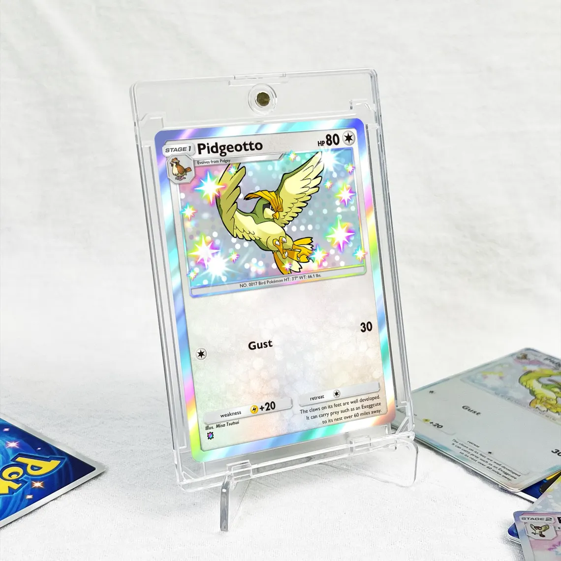 Pidgeotto - Custom Full Art Pokémon Proxy Card | High-Quality TCG Alternative