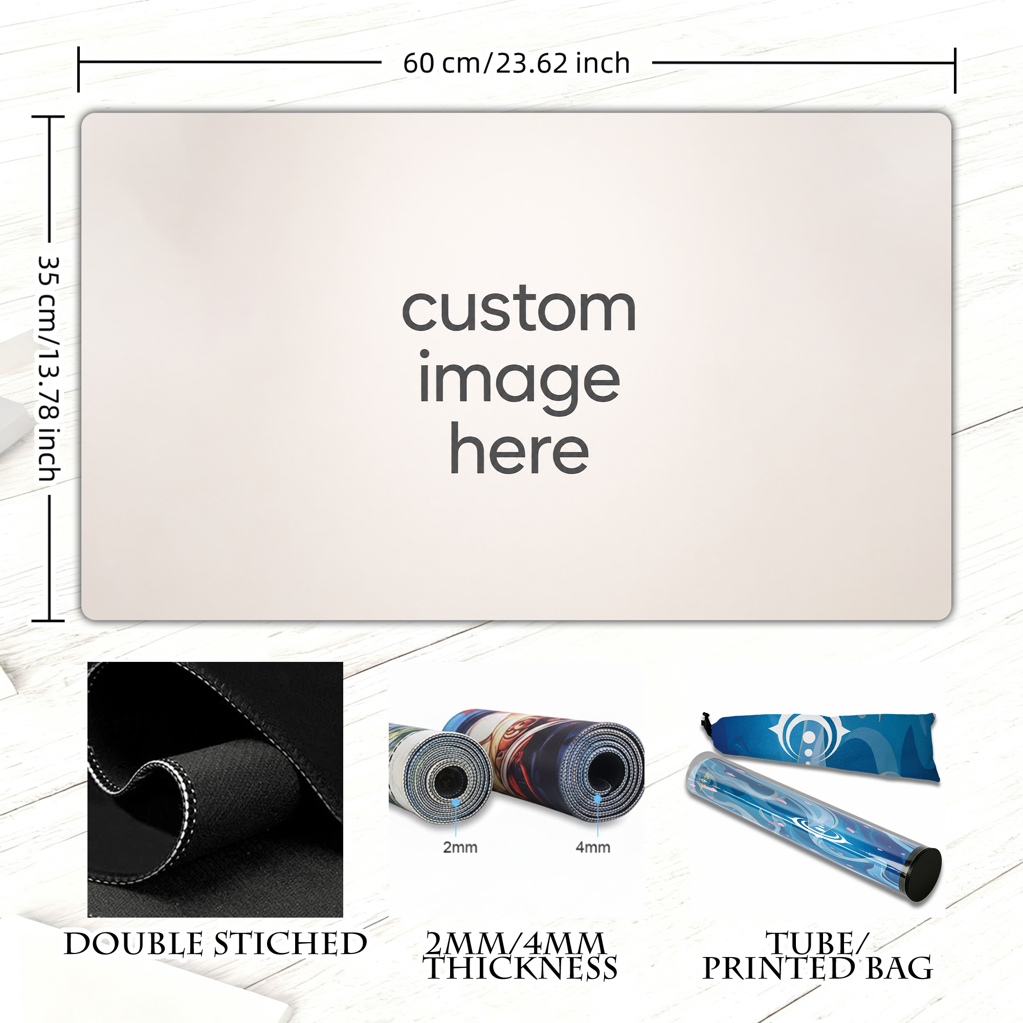 Custom PlayMat 24"x14"