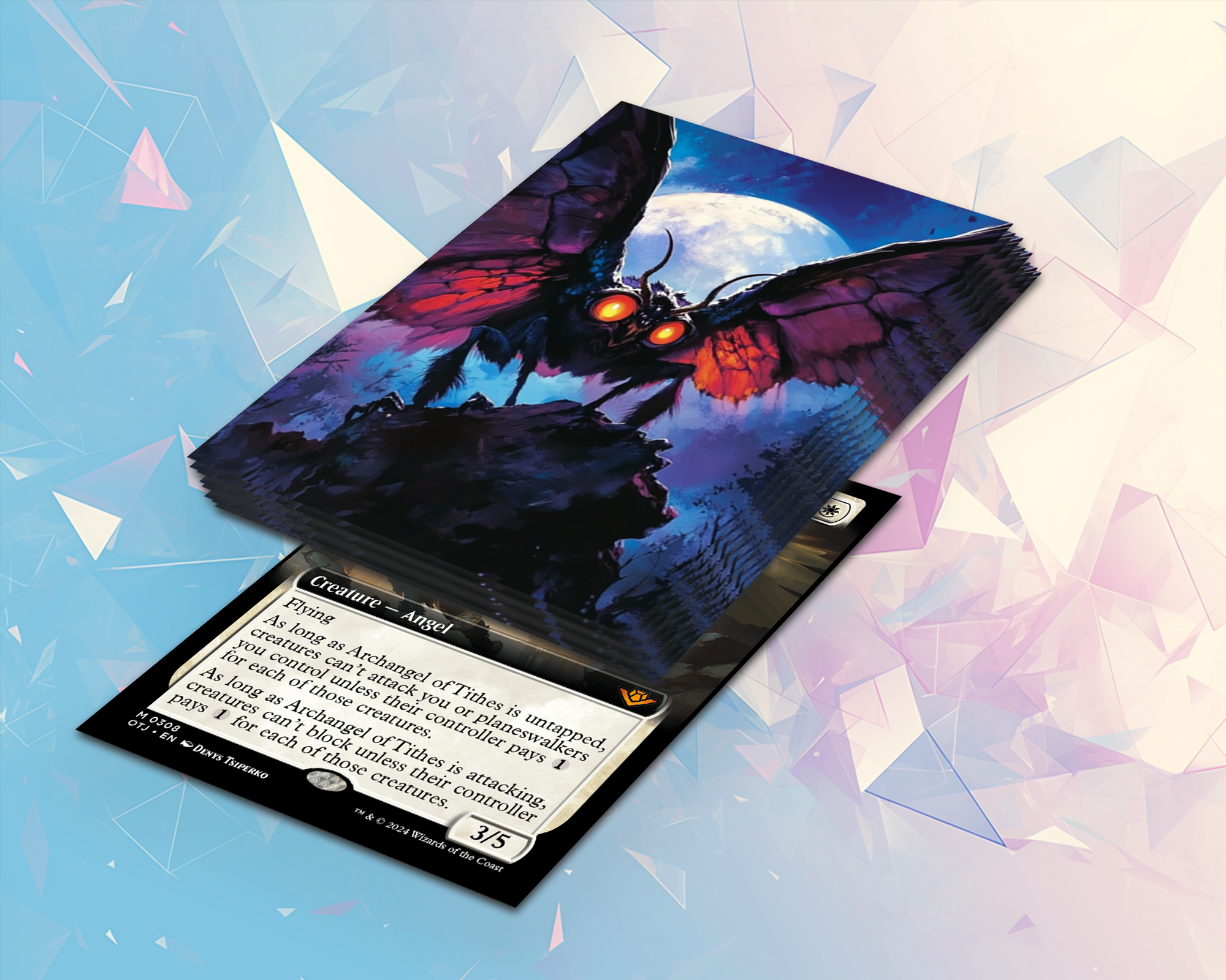 Mothman Card Sleeves