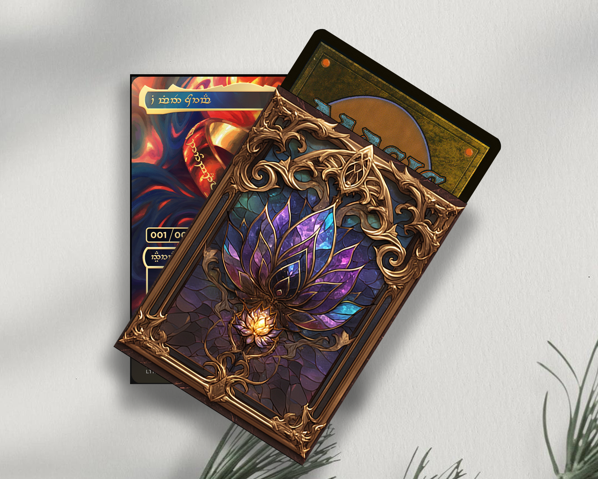 Dark Lotus  Card Sleeves