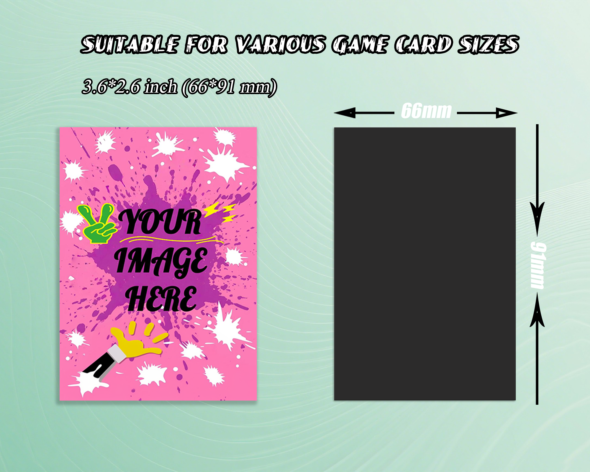 Custom Card Sleeves, Custom MTG Sleeves: Have Your Design Printed on Durable and High-Definition Sleeves, Foil Option