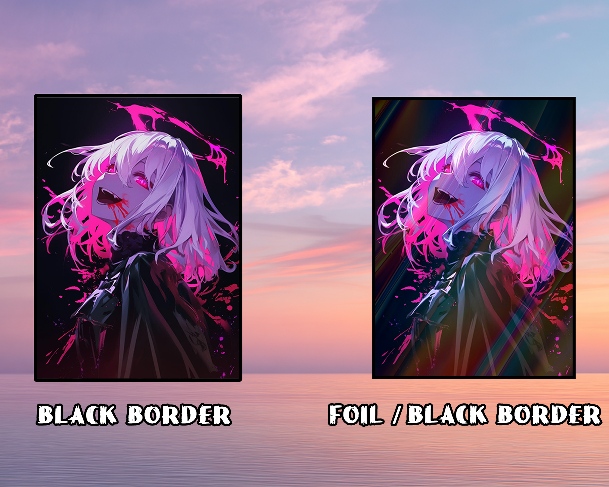 Vampire Girl Card Sleeves
