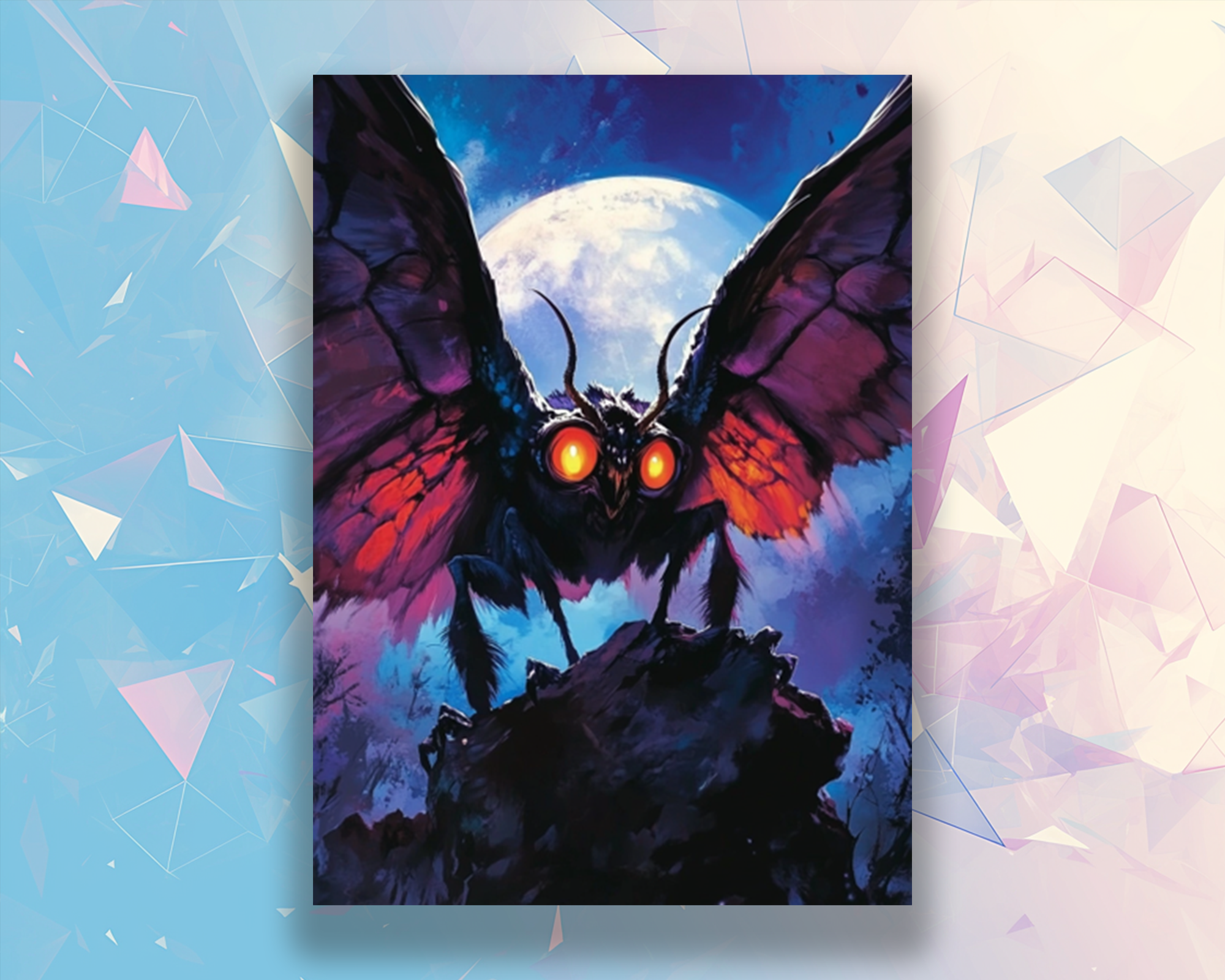 Mothman Card Sleeves Mothman Card Sleeves