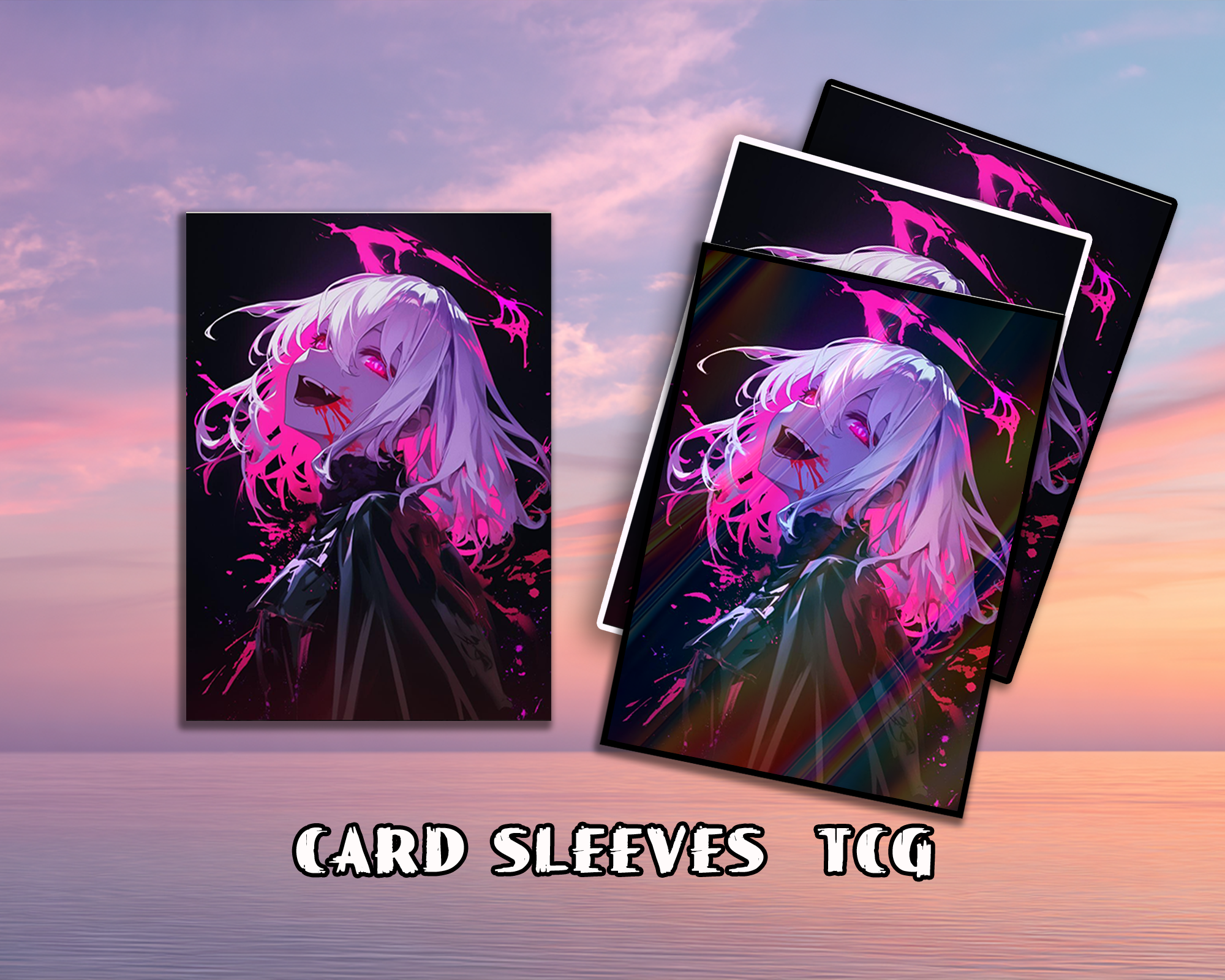 Vampire Girl Card Sleeves