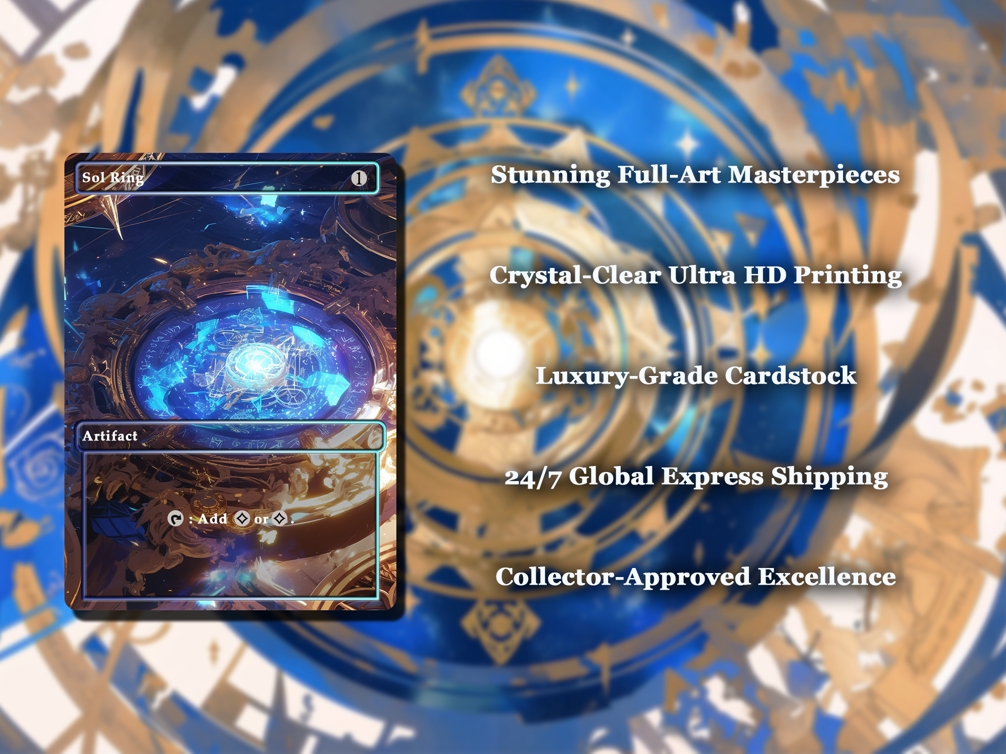 Mana Rocks Collection: Premium Proxy Cards with Iconic Pieces