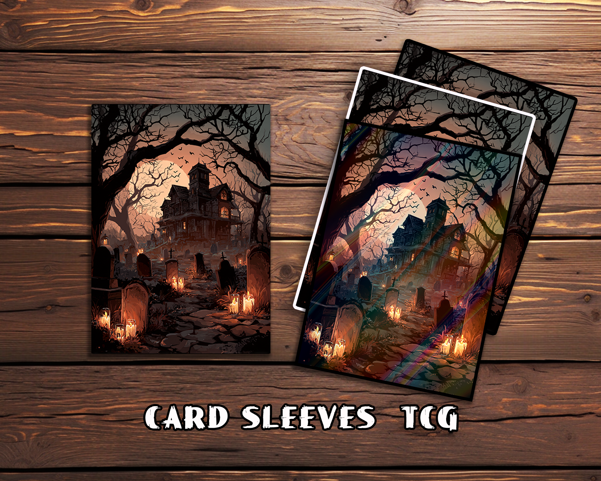 Haunted Mansion Card Sleeves