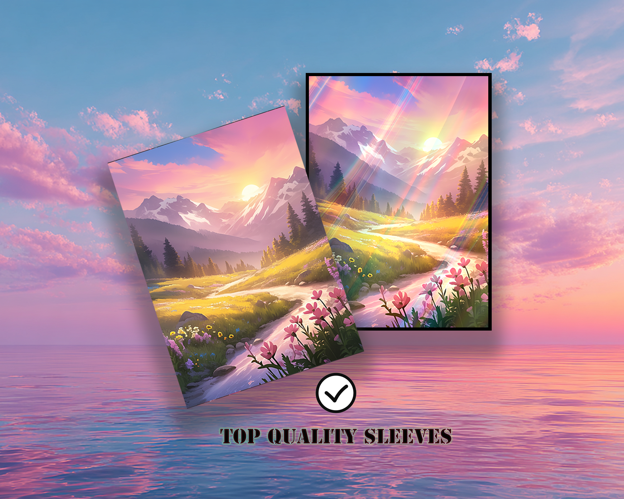 Art Butterfly Card Sleeves