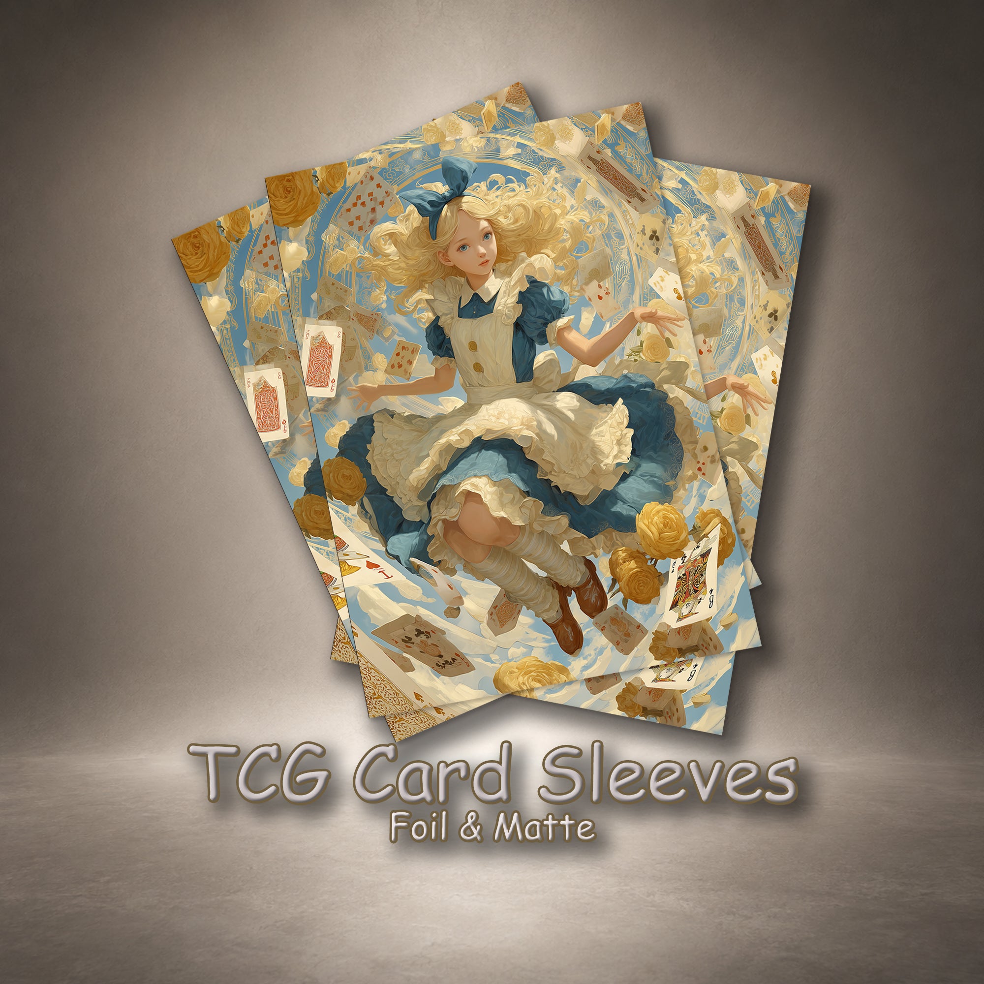 Card Rose Girl TCG Card Sleeves