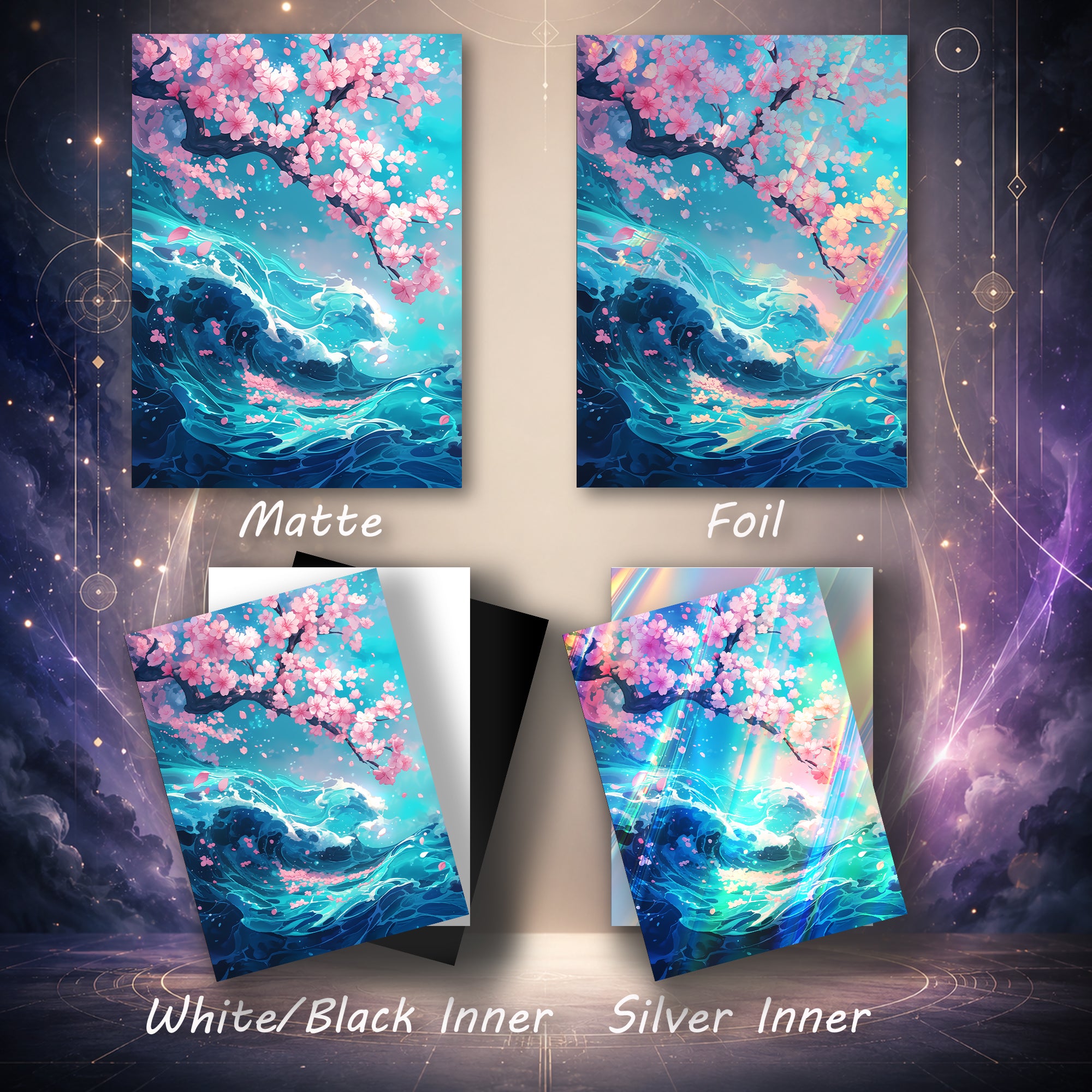 Cherry Blossom Tide TCG Card Sleeves