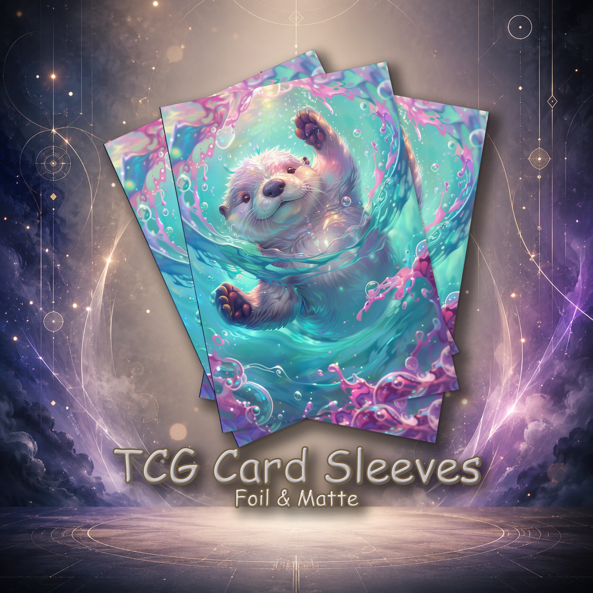 Dreamy Sea Creature TCG Card Sleeves