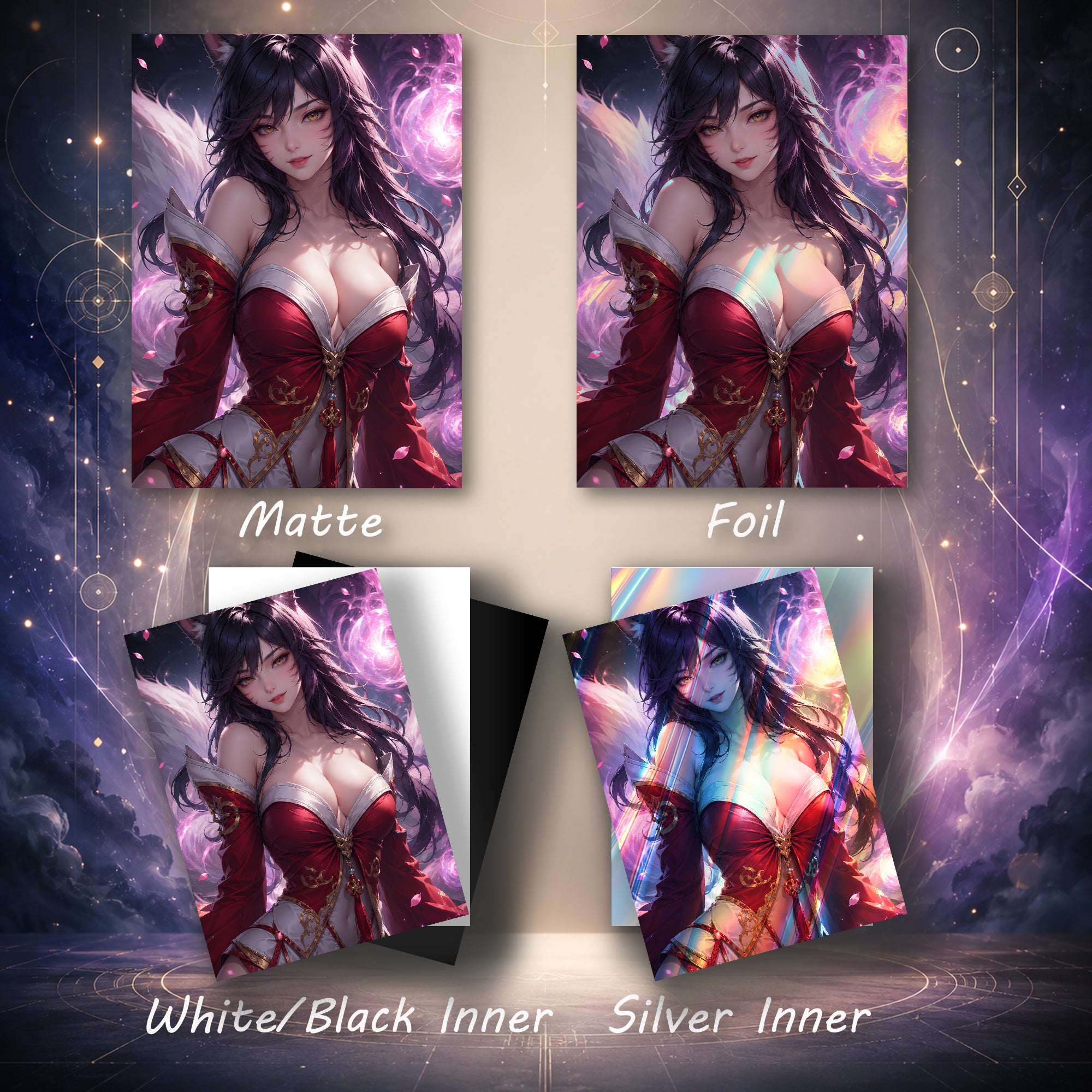 Fox Spirit Enchantress TCG Card Sleeves