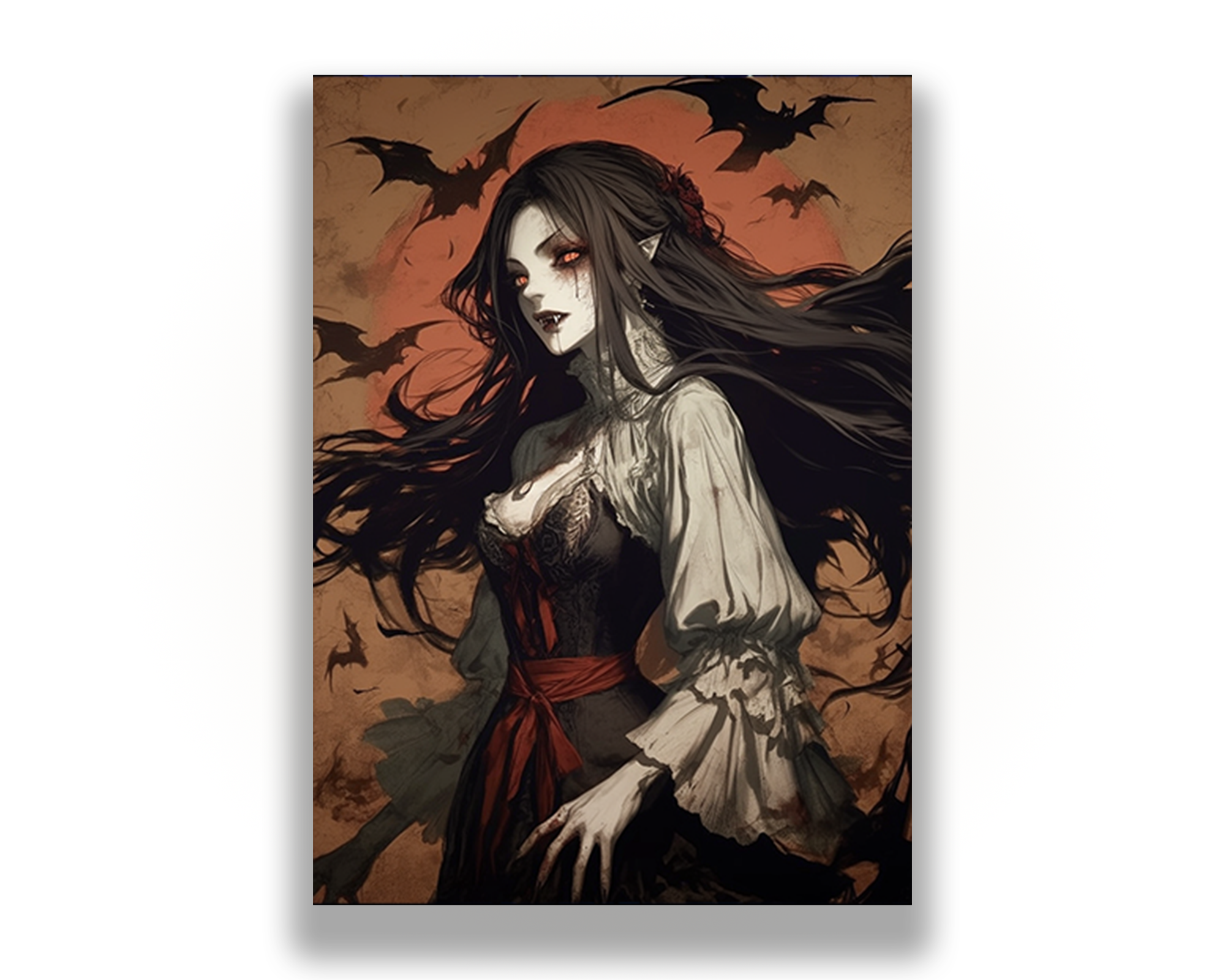 Vampire Lady Card Sleeves