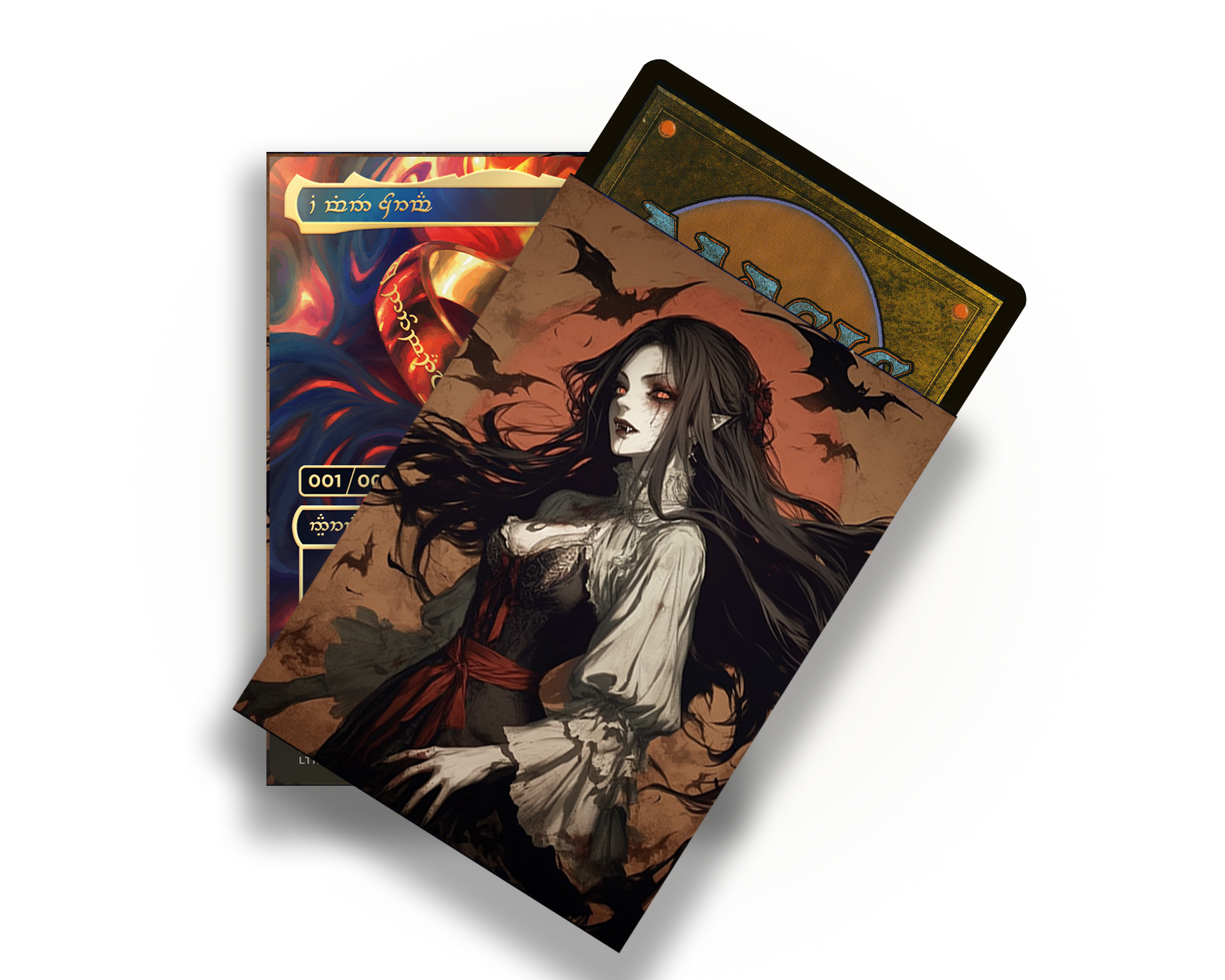 Vampire Lady Card Sleeves