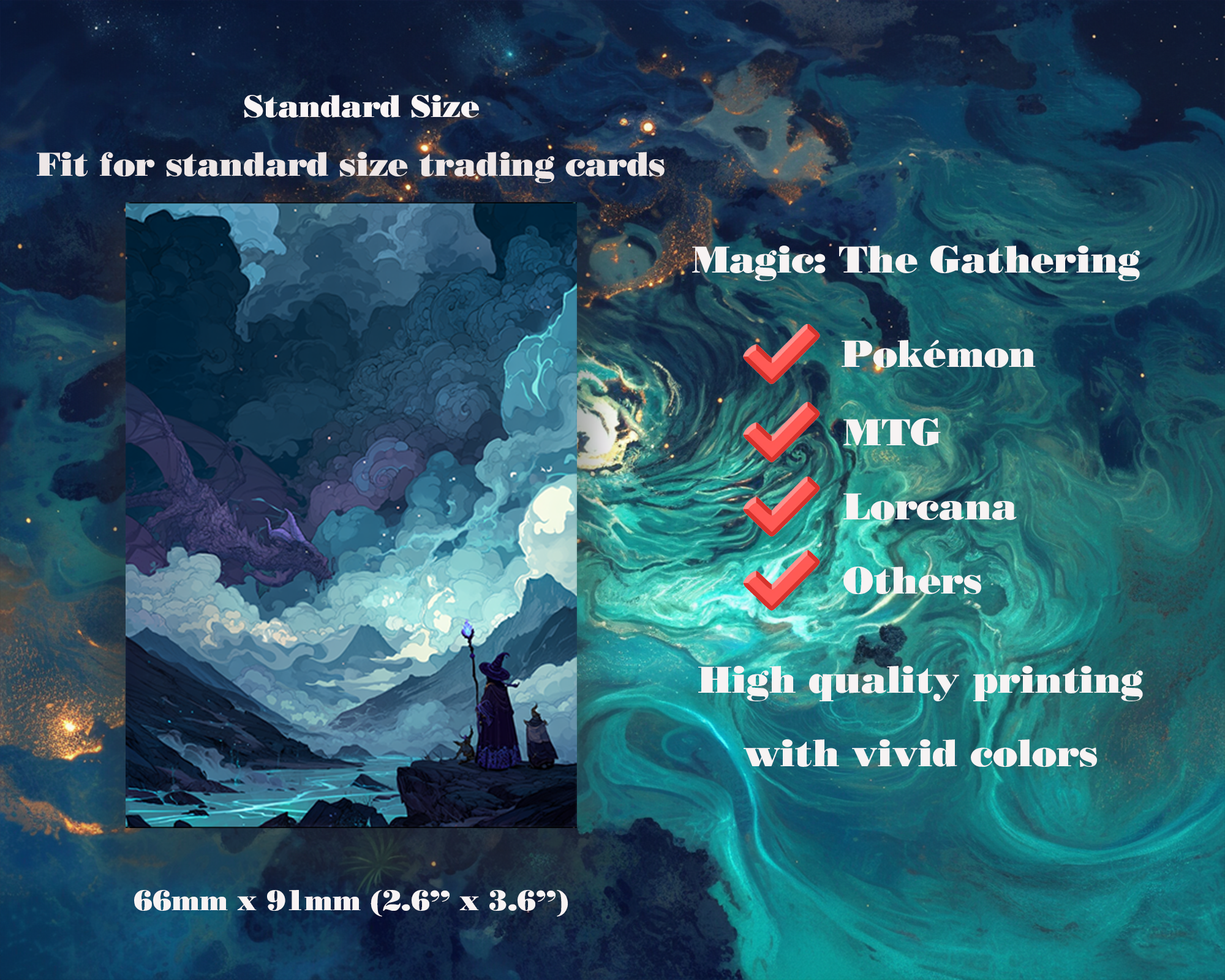 Dark Fantasy Encounter Card Sleeves