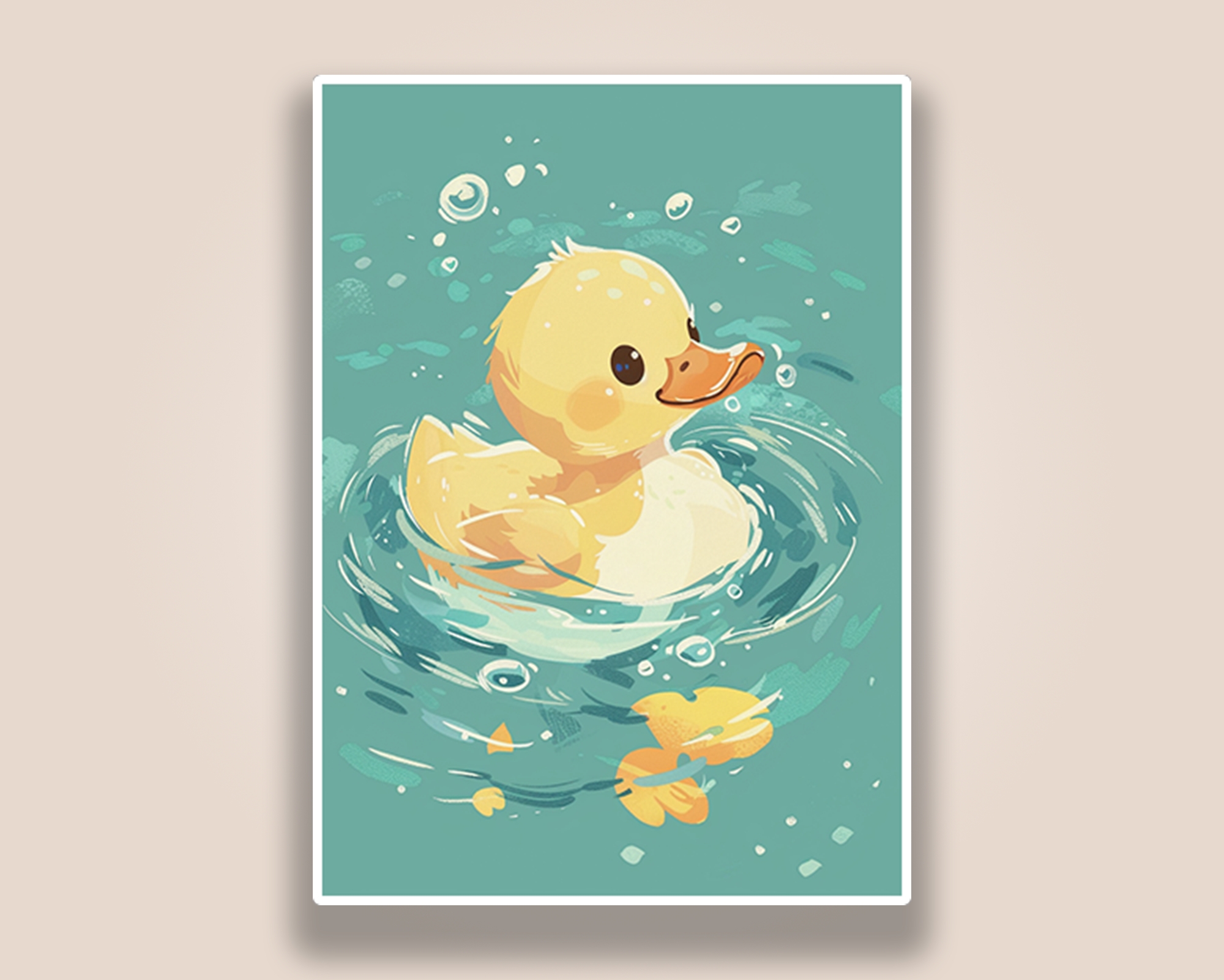 Lorcana Sleeves: Kawaii Duck 100 Top Quality Card Sleeves! Foil/Holo Protected Your Cards, No Logos - RerollBase