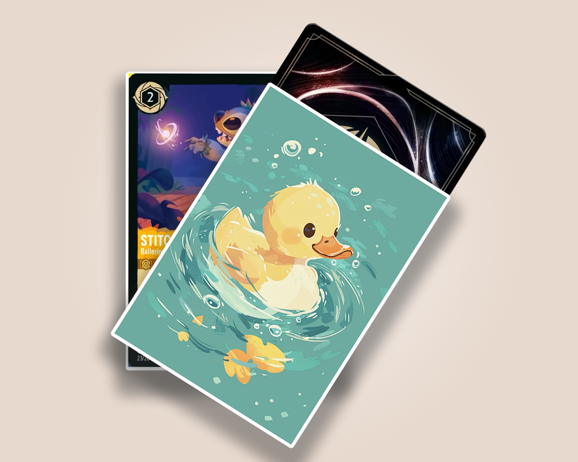 kawaii card sleeves Kawaii Duck Card Sleeves