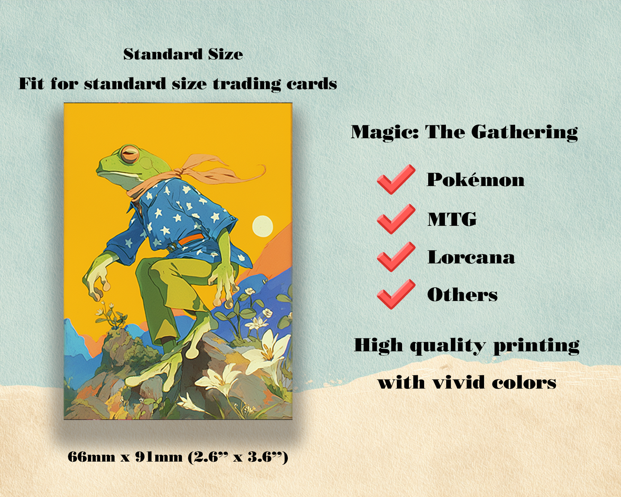 mtg frog card sleeves Fool Frog Card Sleeves