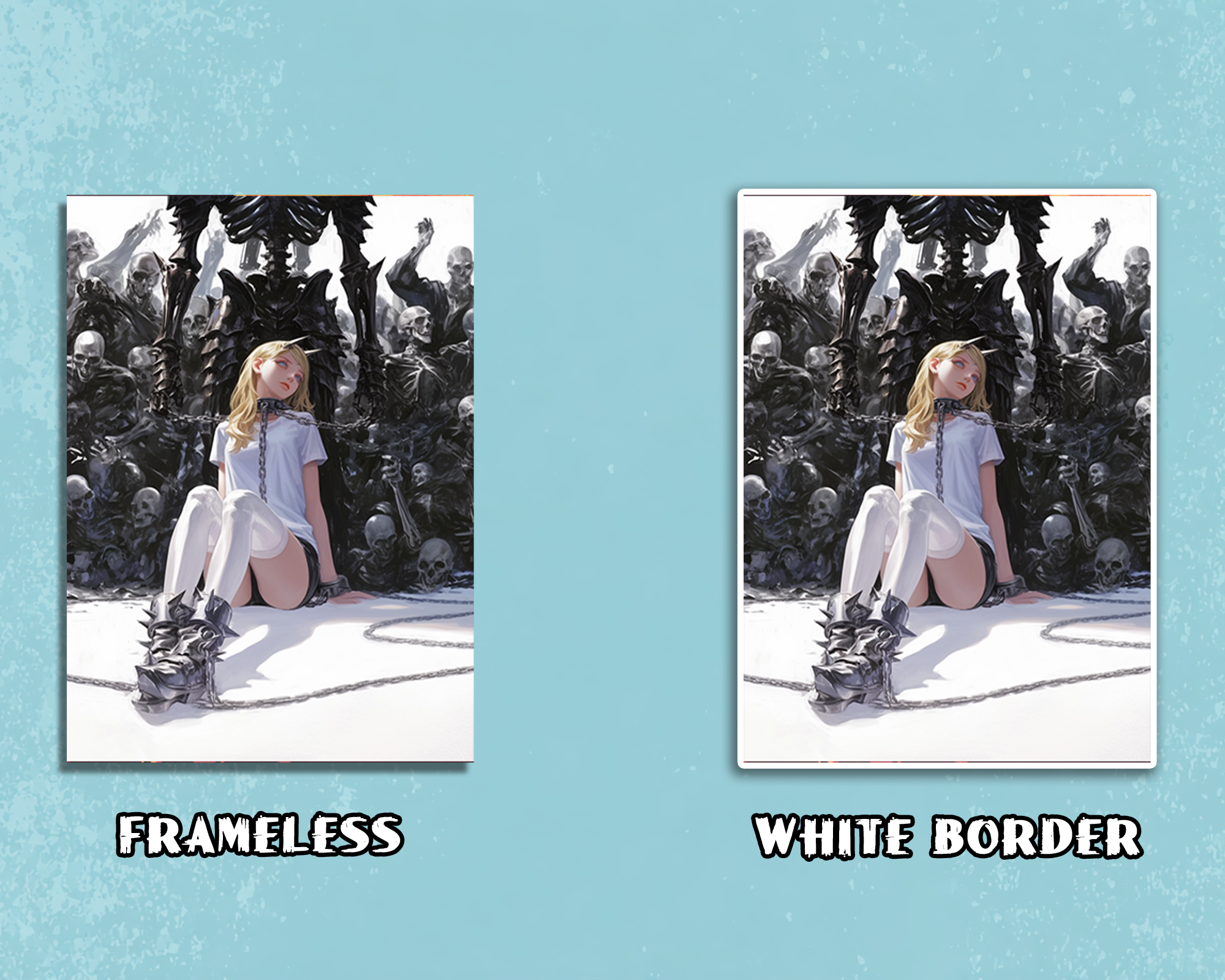 Imprisoned Girl card sleeves