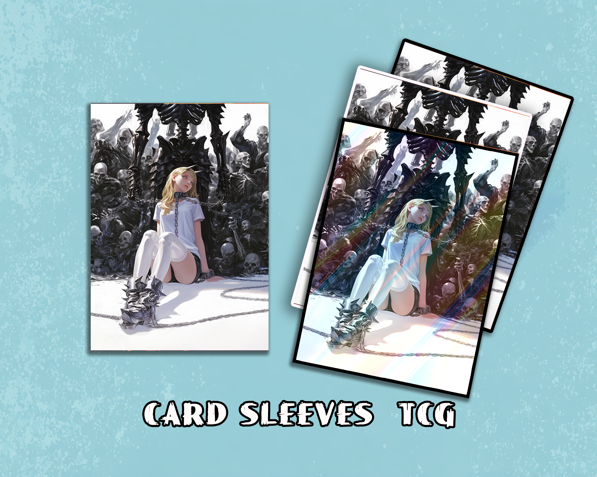 Imprisoned Girl card sleeves