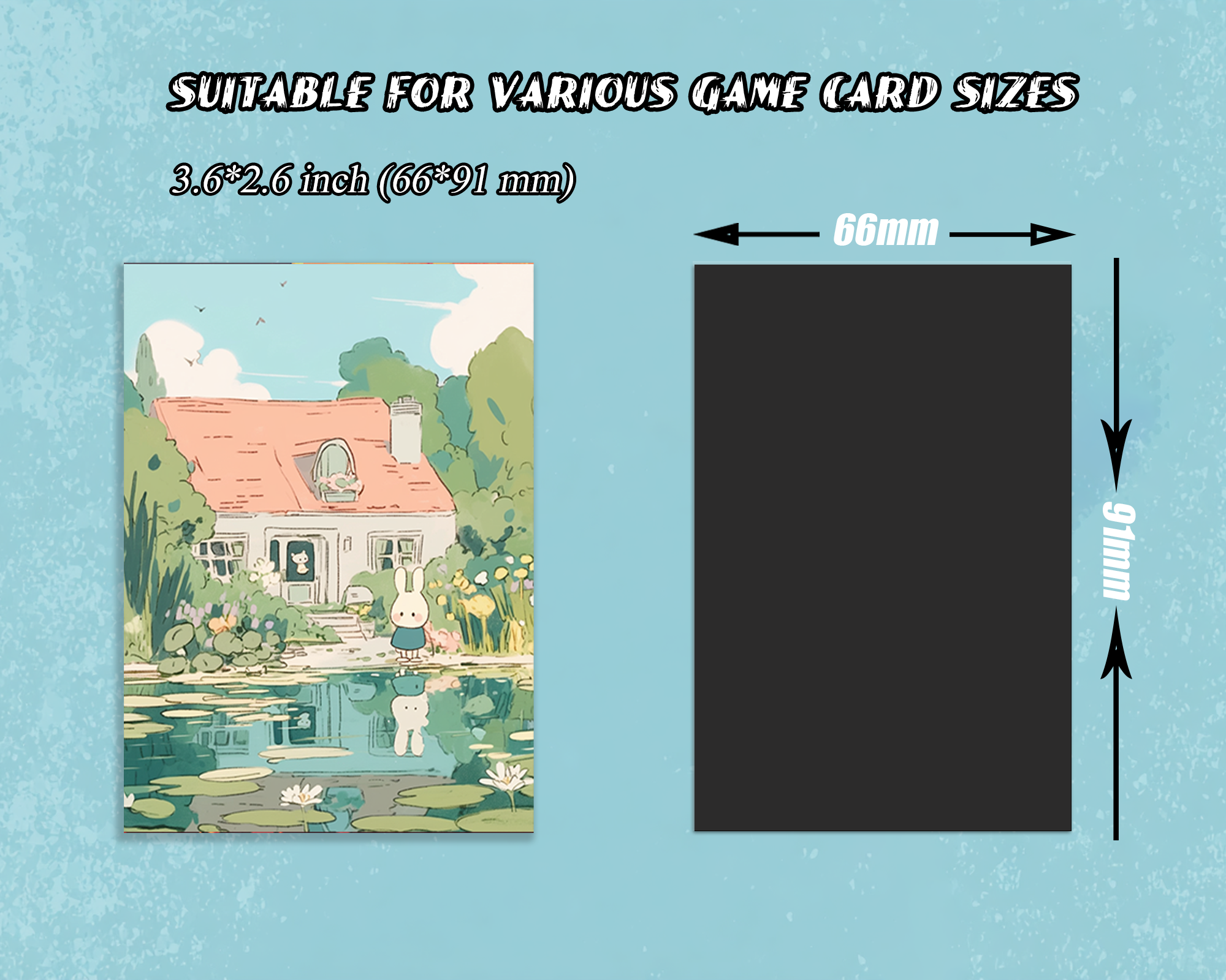 Cozy Cottage & Bunny Card Sleeves