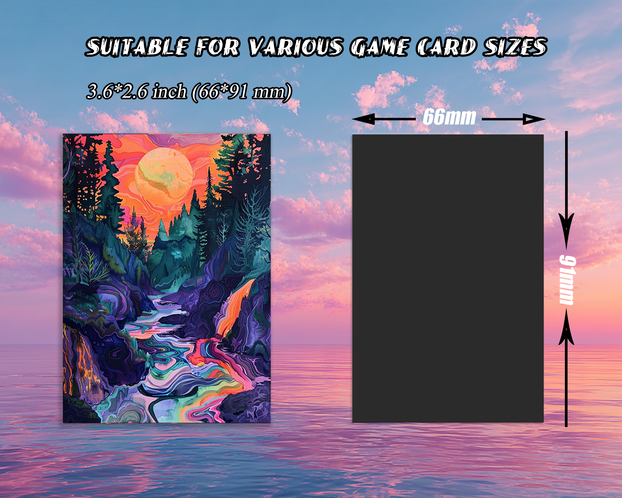 Magic swamp Card Sleeves