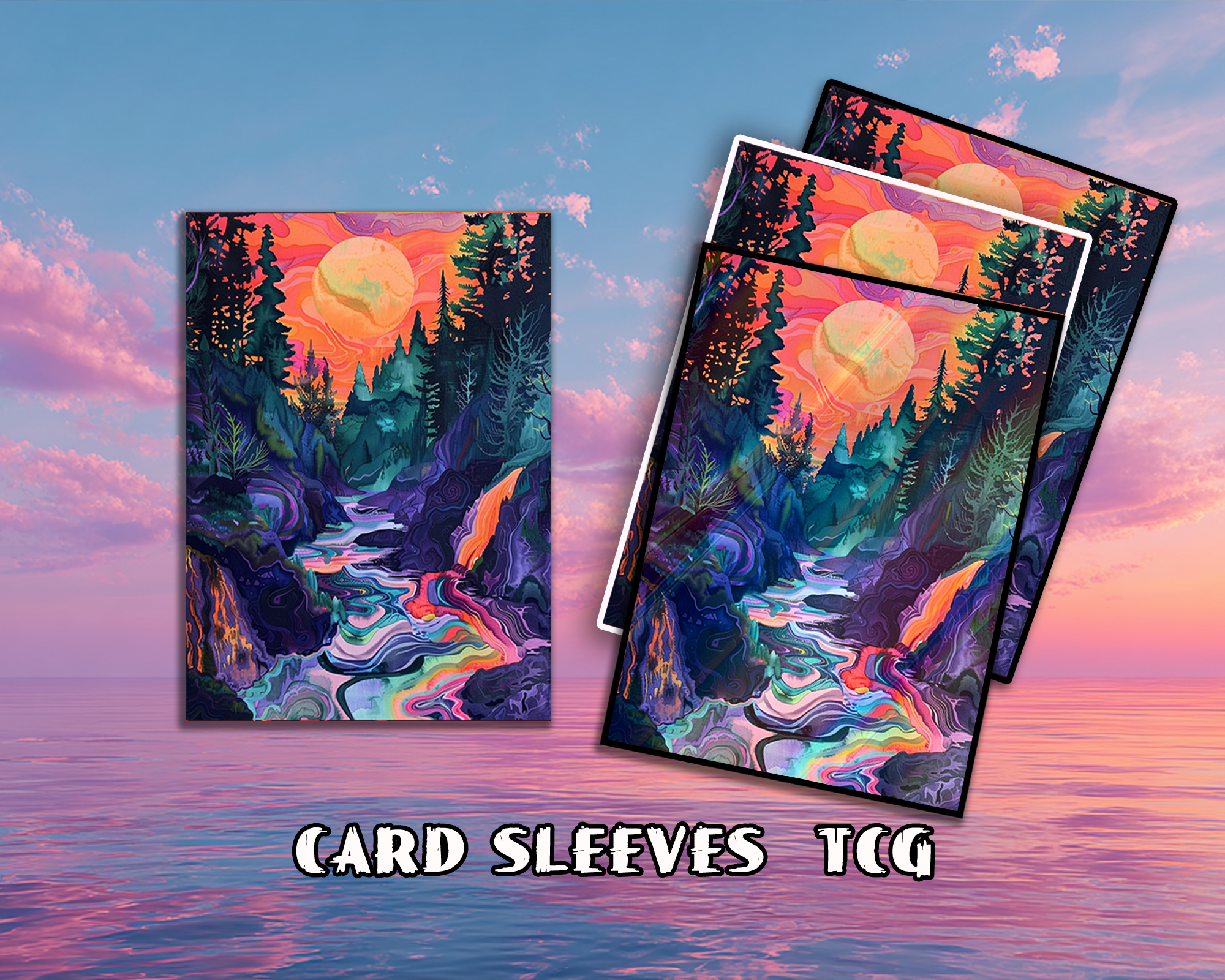 Magic swamp Card Sleeves