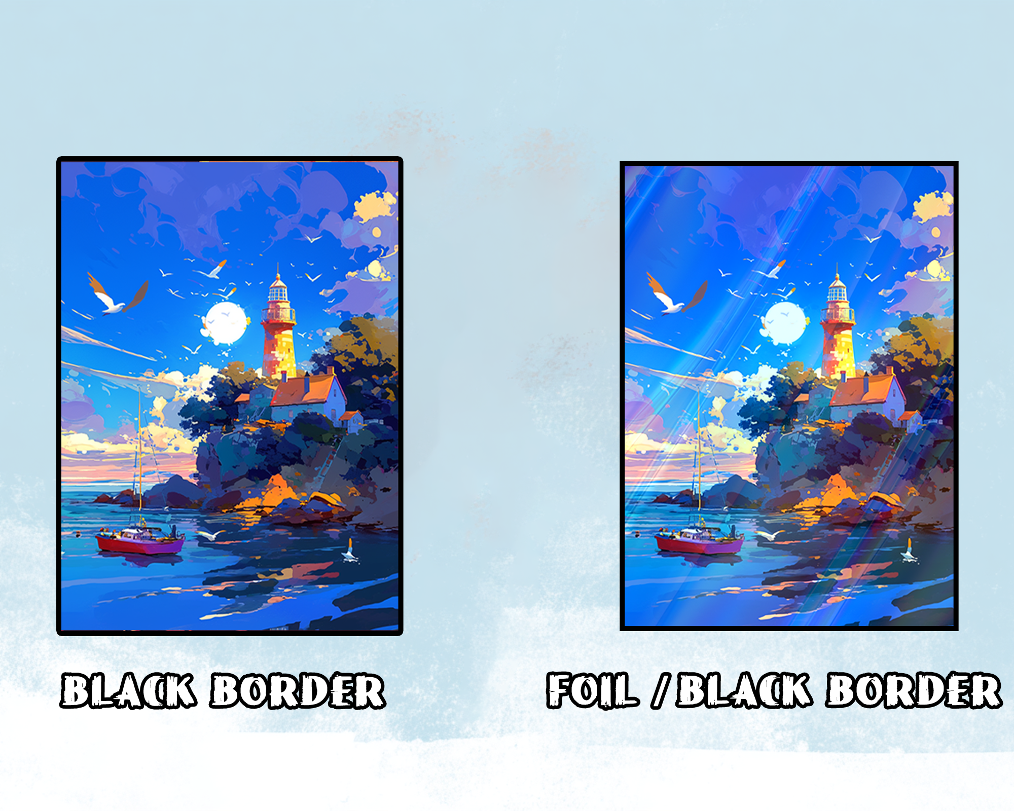Water Tower By The Sea Card Sleeves