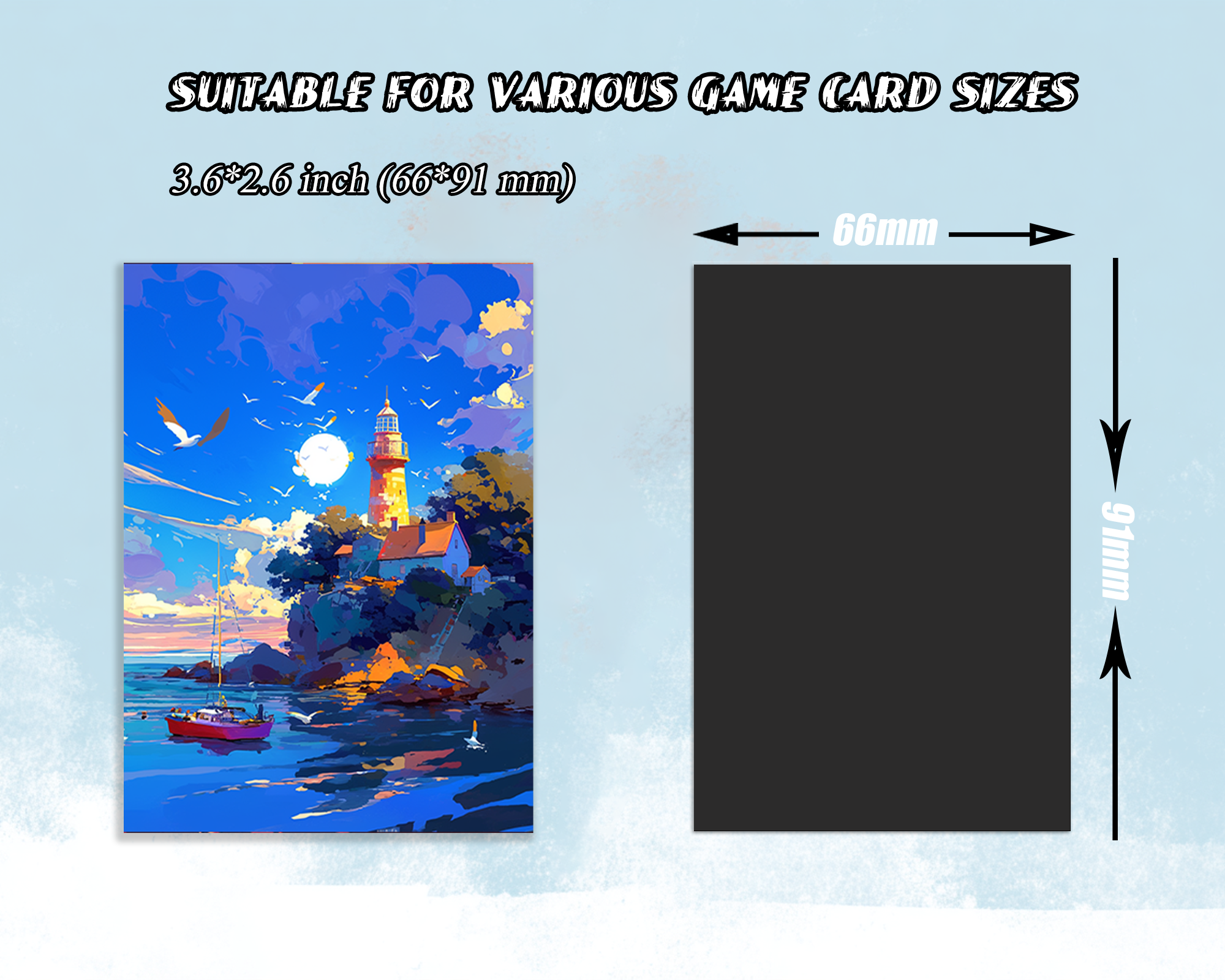 Water Tower By The Sea Card Sleeves