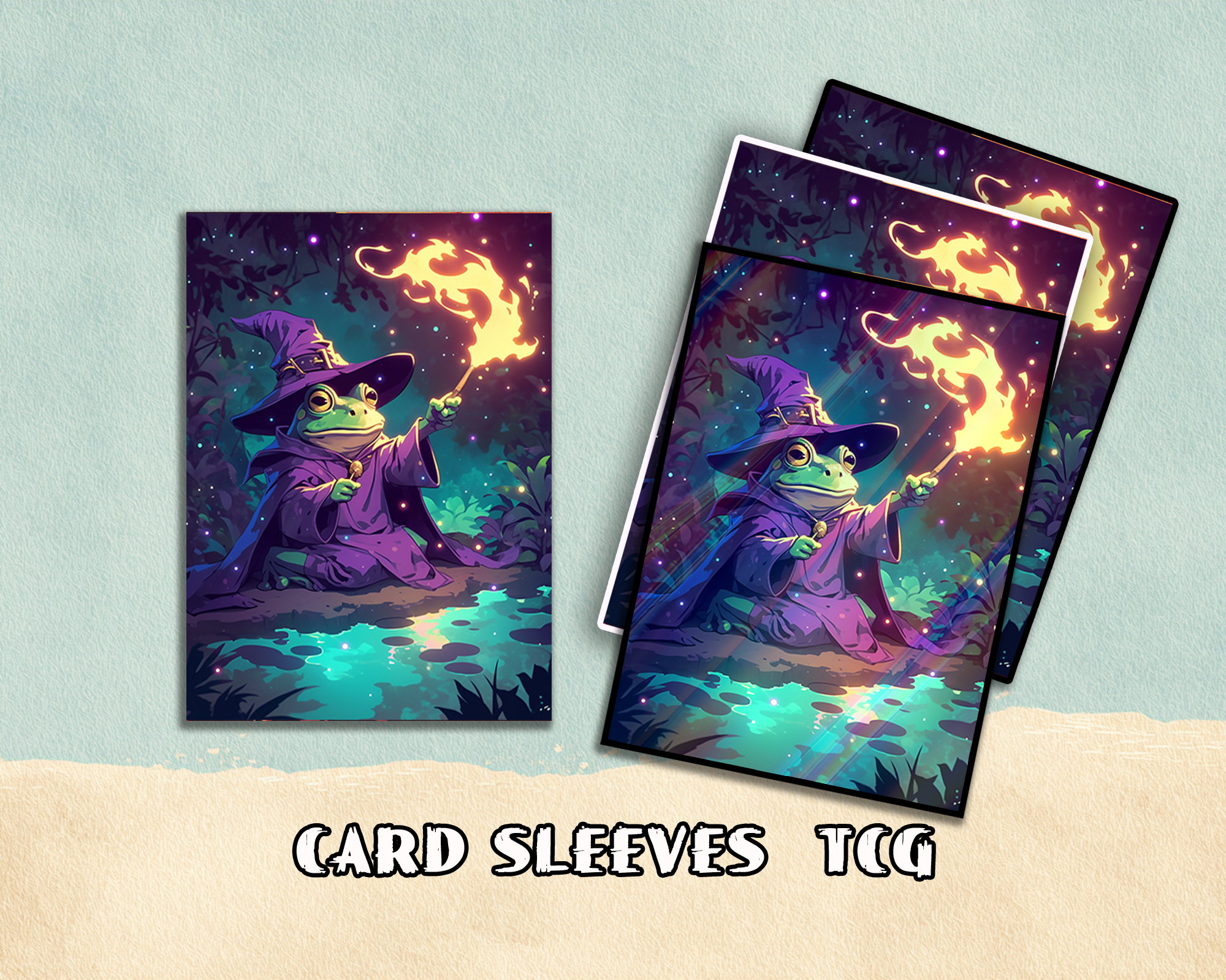 Magic Frog Card Sleeves