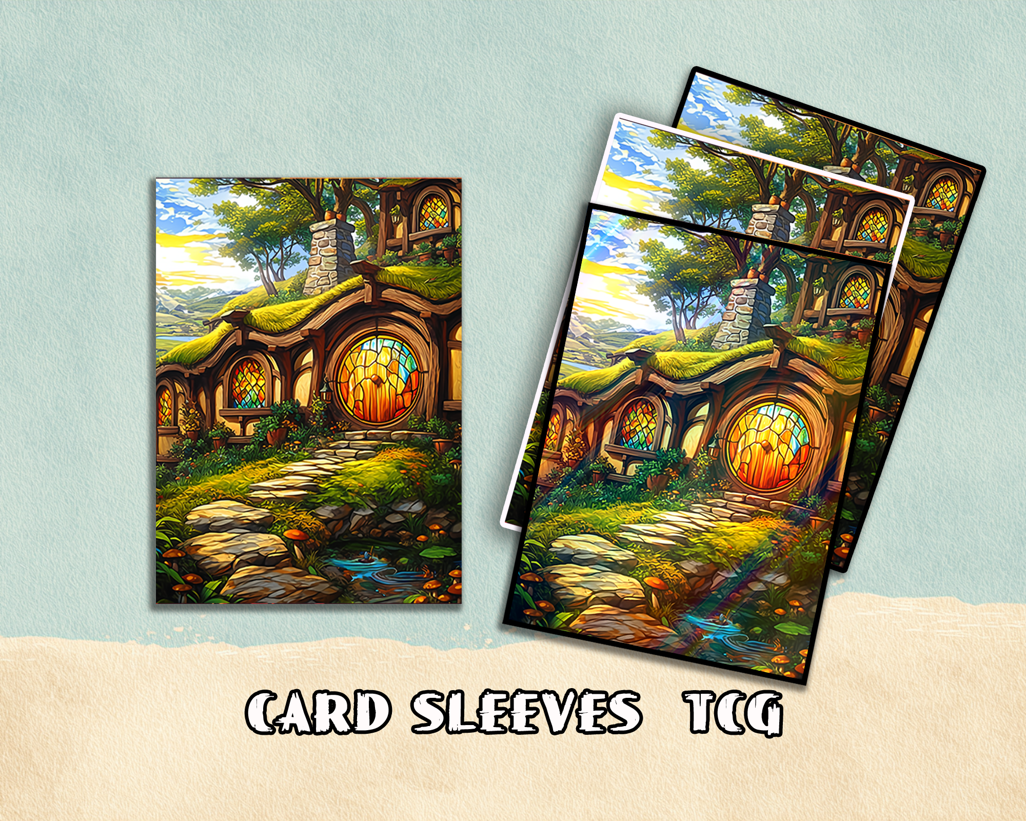 The Shire Stained Card Sleeves