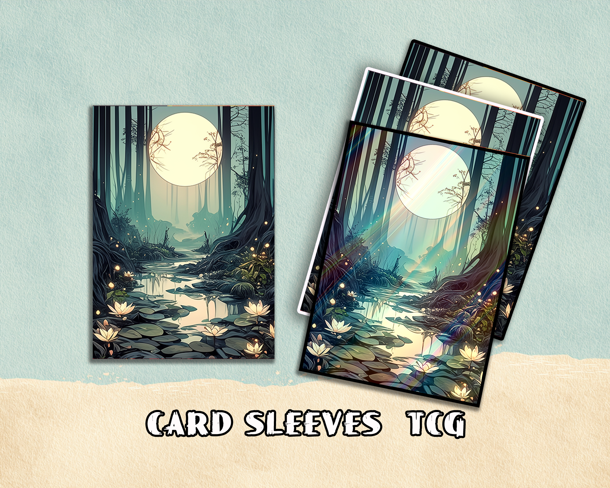 Magic Forest Card Sleeves
