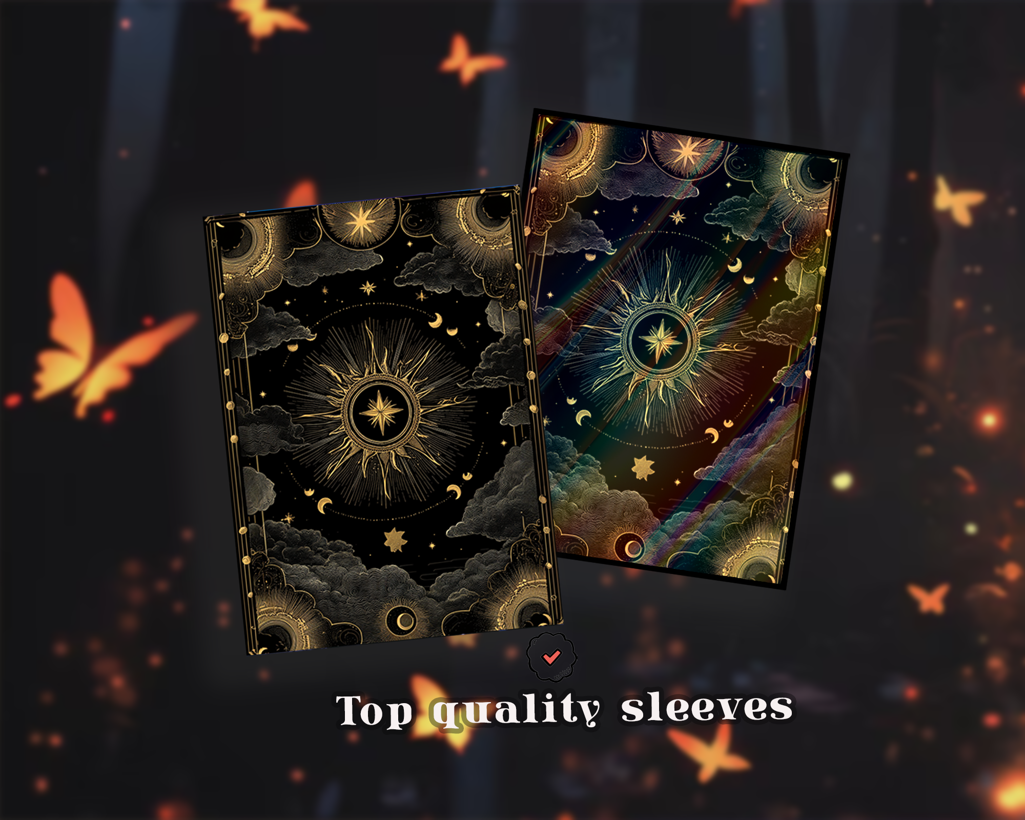 Celestial Astrology Card Sleeves