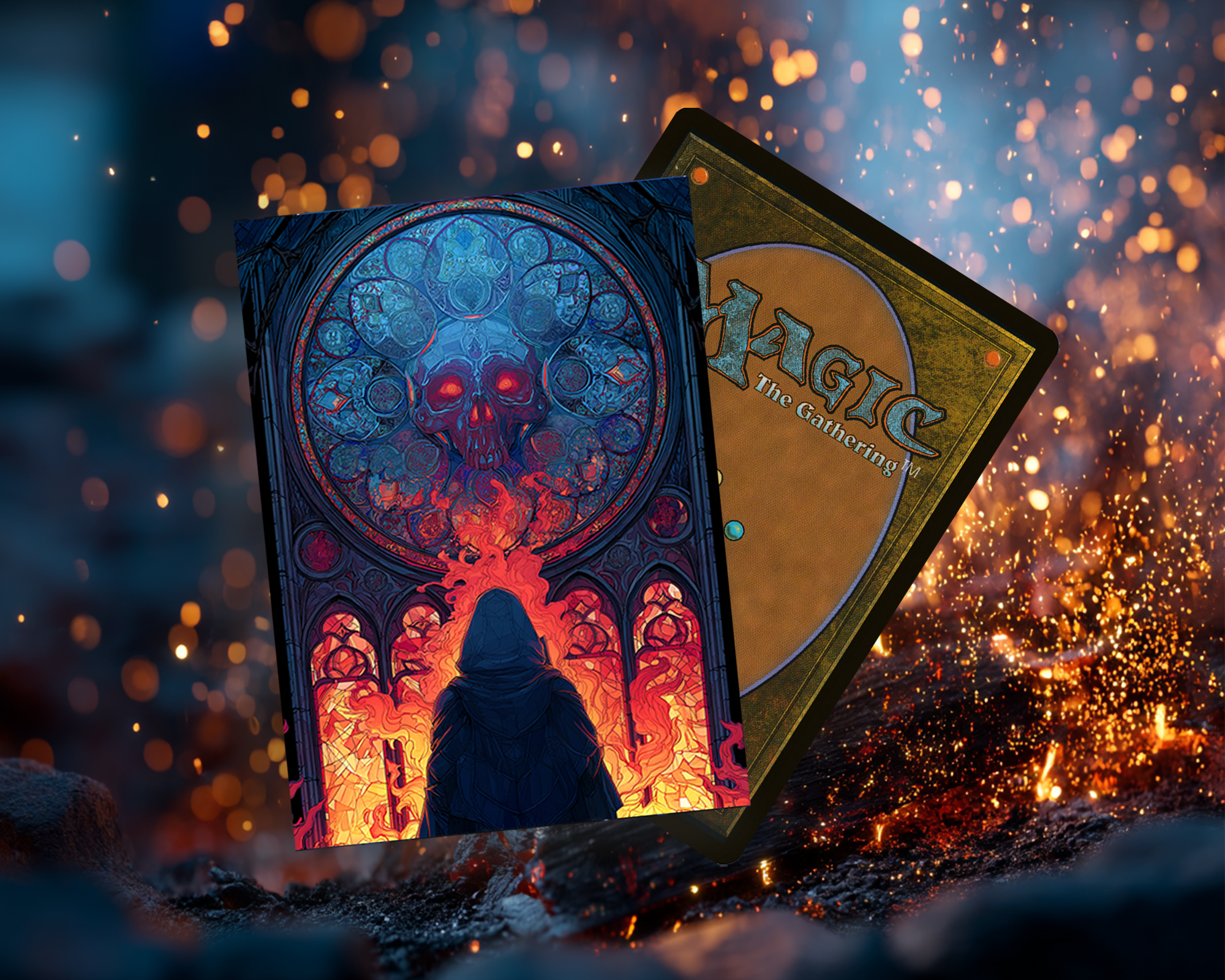 Grim Reflection Card Sleeves