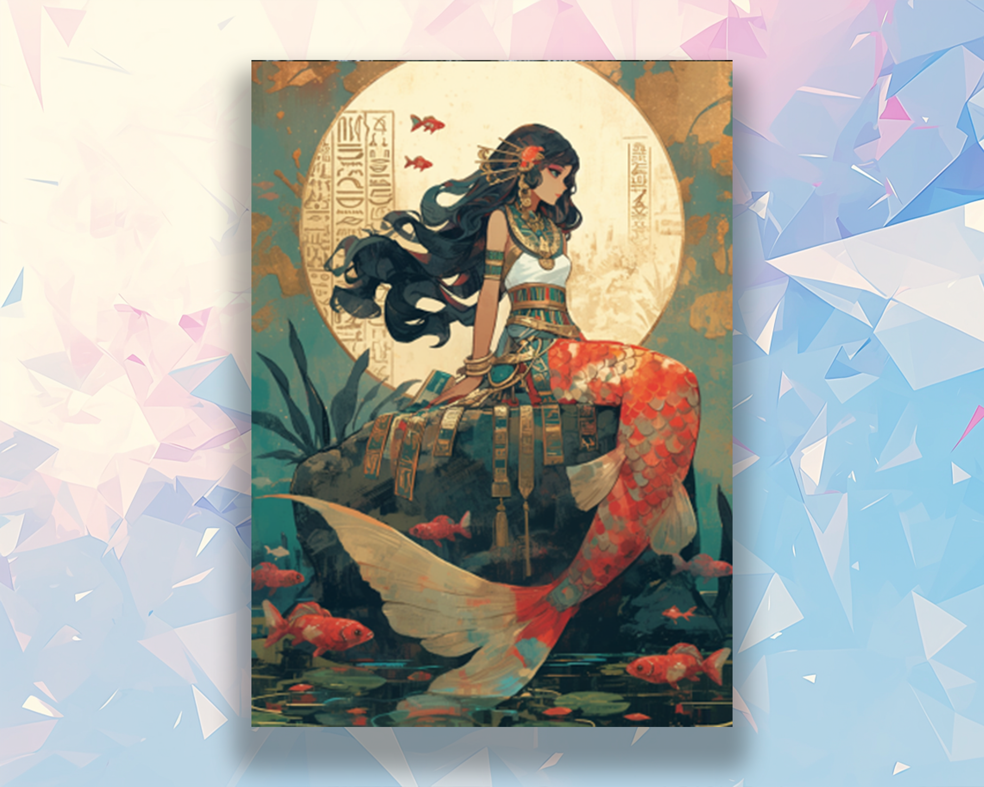 Mermaid Top Quality Card Sleeves