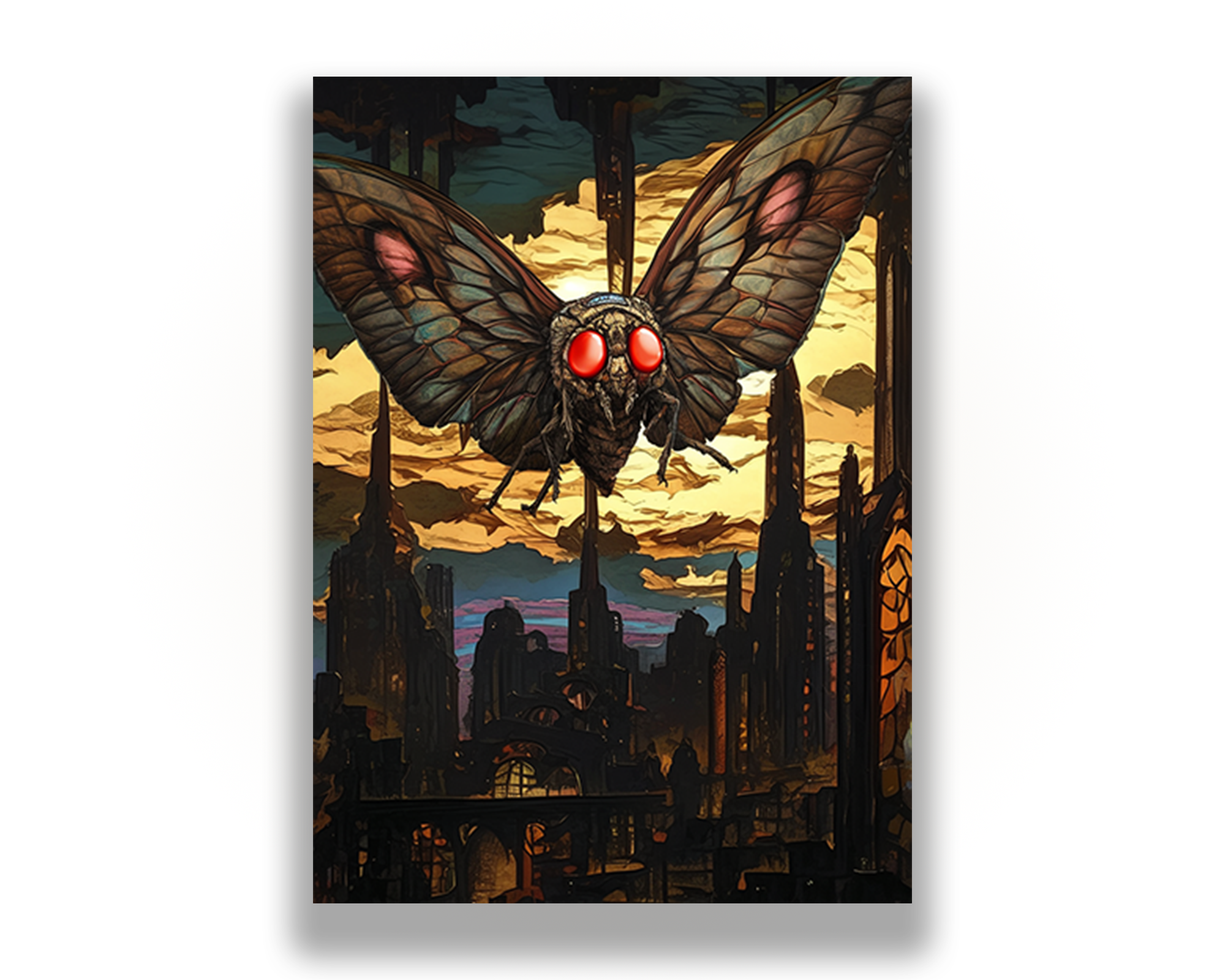 The Wise Mothman Card Sleeves The Wise Mothman Card Sleeves