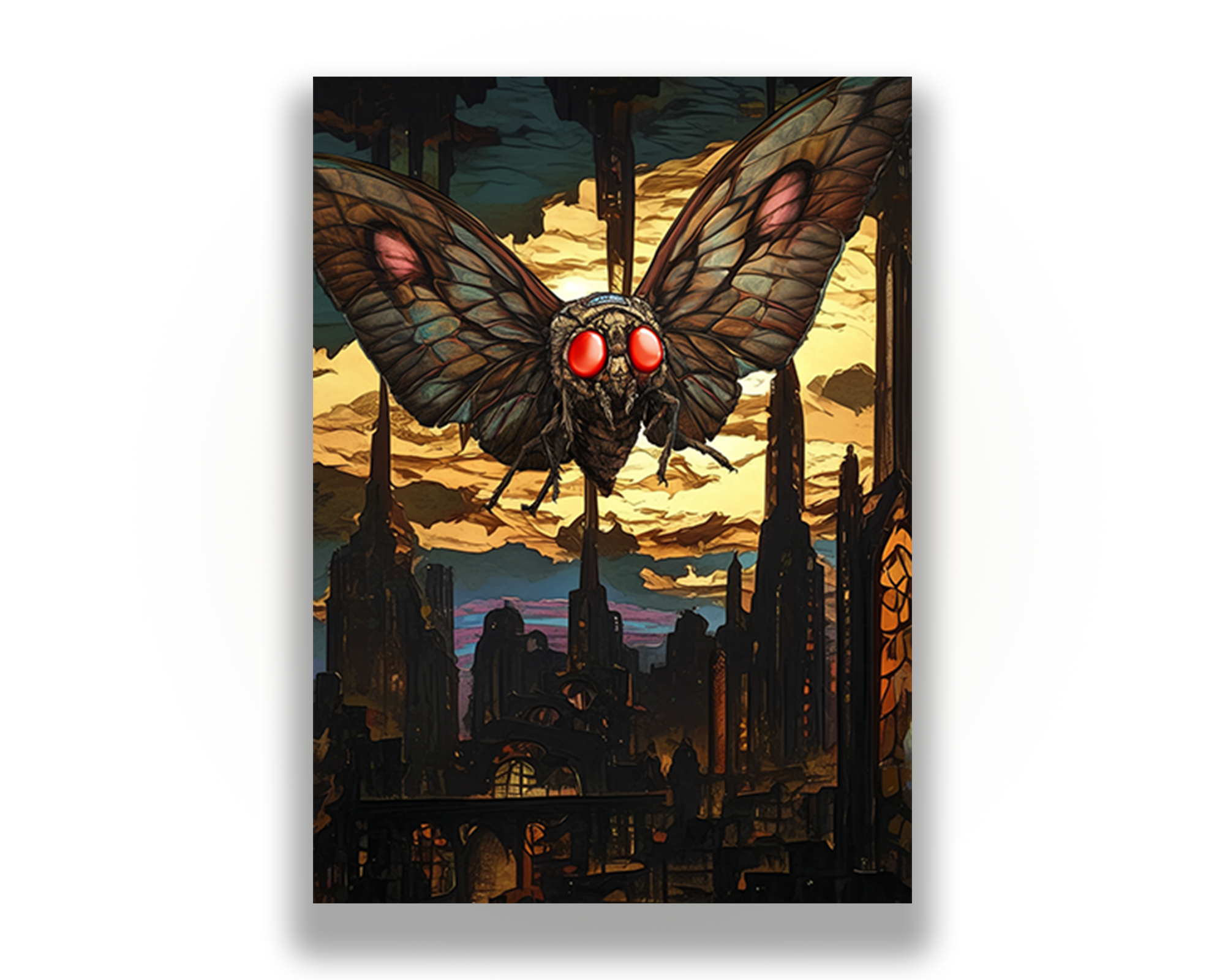 The Wise Mothman Card Sleeves