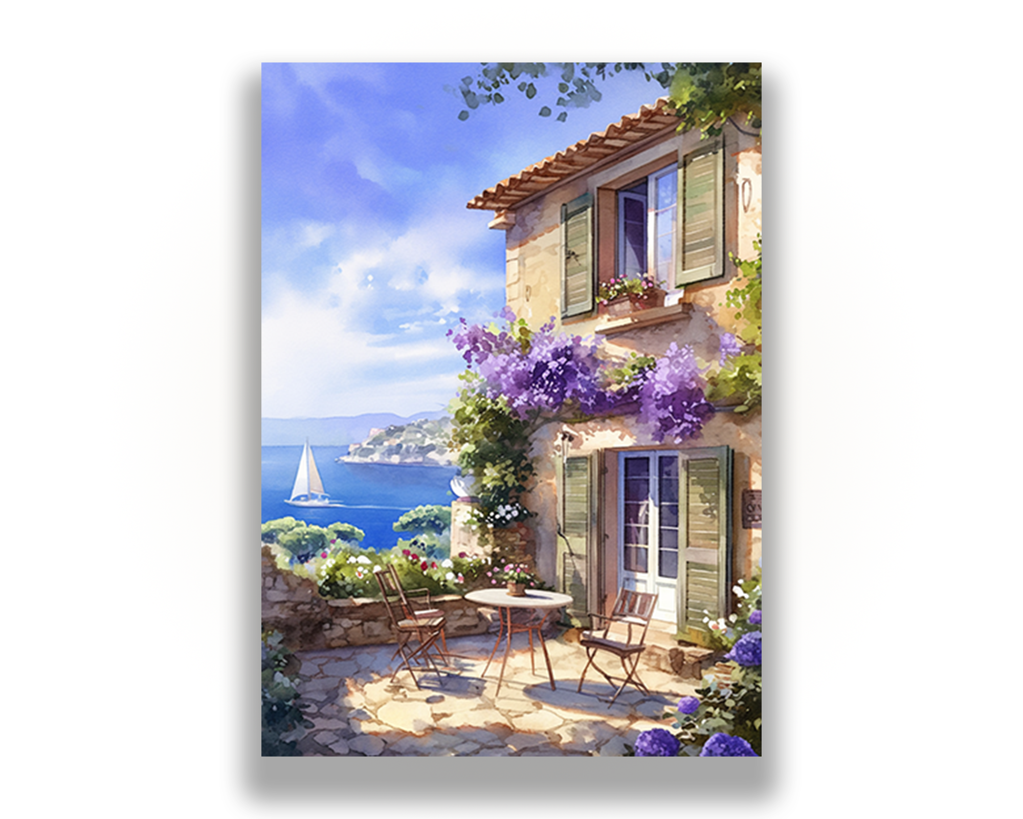 Beautiful Seaside Scenery Card Sleeves