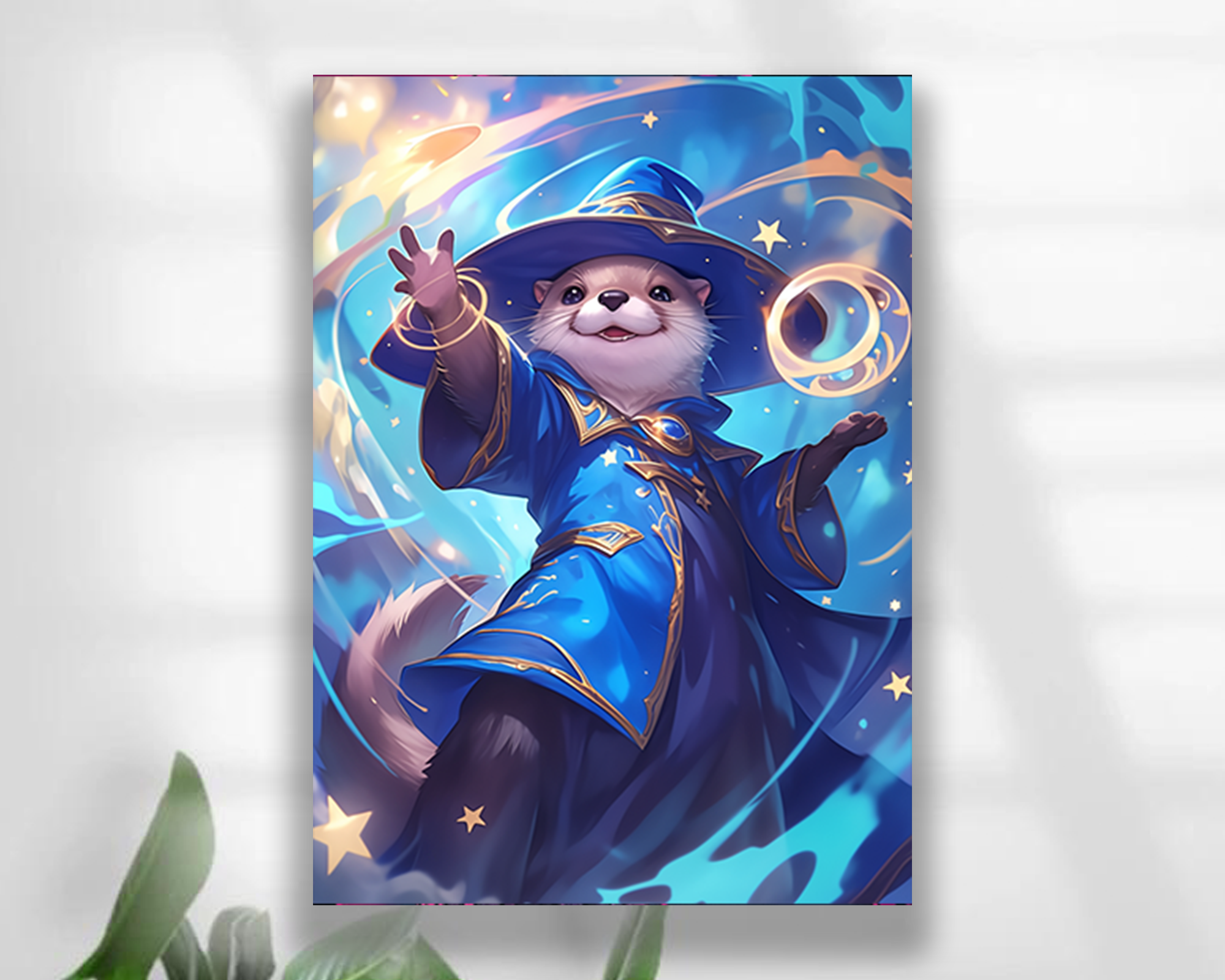 Otter Wizard Card Sleeves